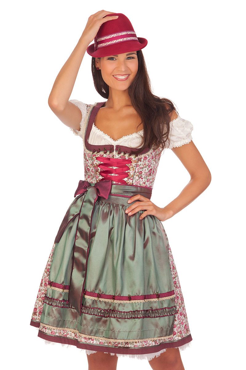 Krüger Madl Dirndl Midi Dirndl 2tlg.
