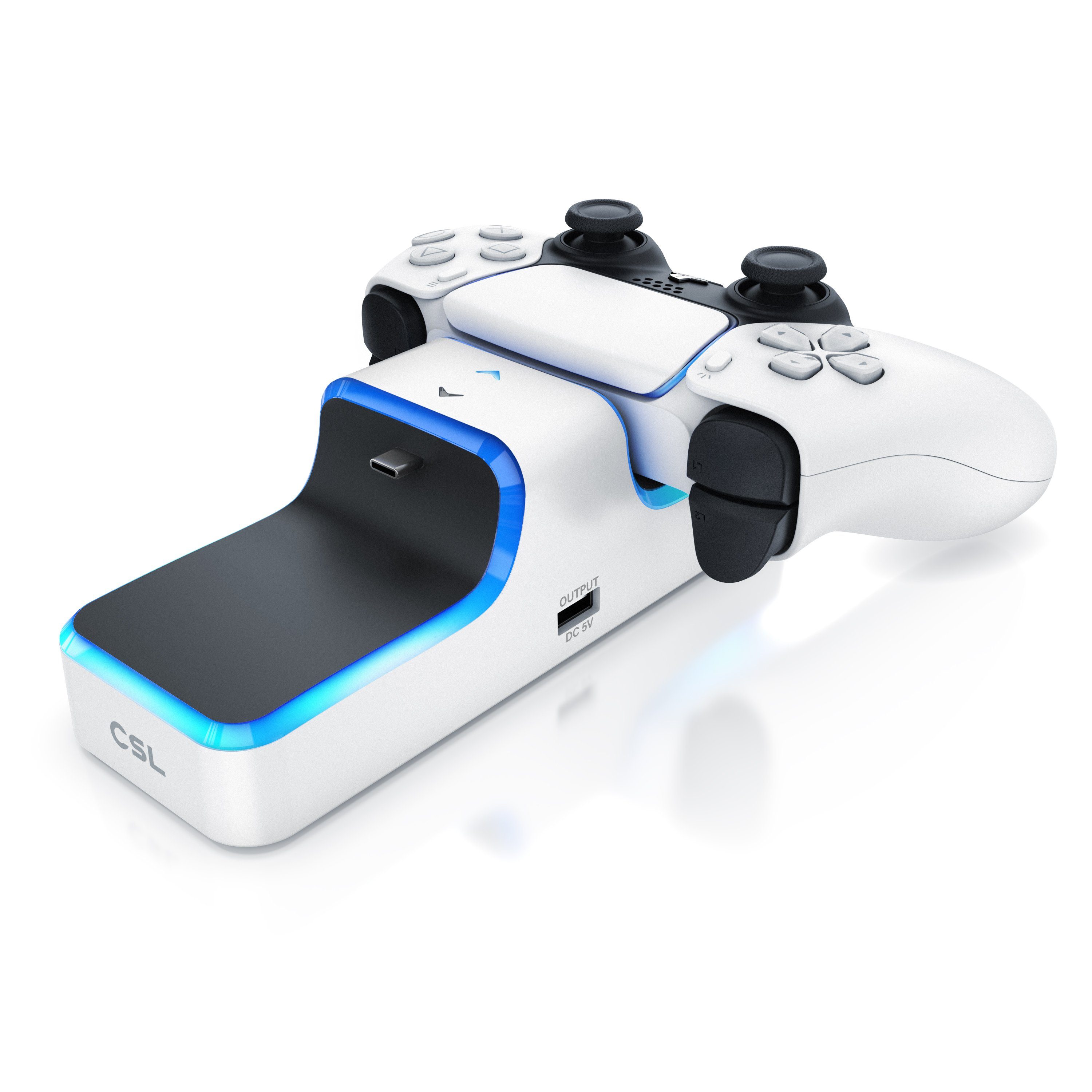 CSL PS5 Controller Ladestation, Twin Charge