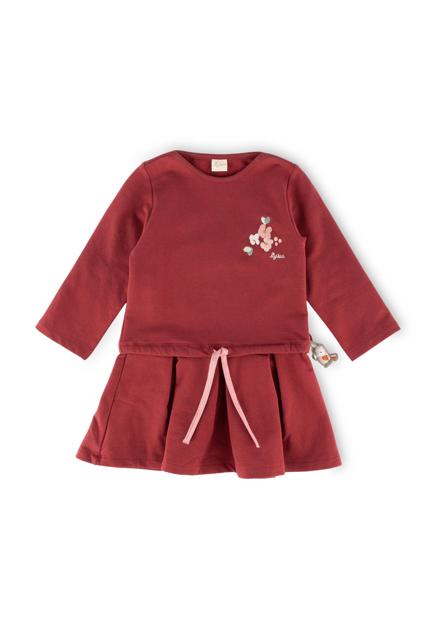 Sigikid Jerseykleid Sweatkleid pink cockatoo (1-tlg)