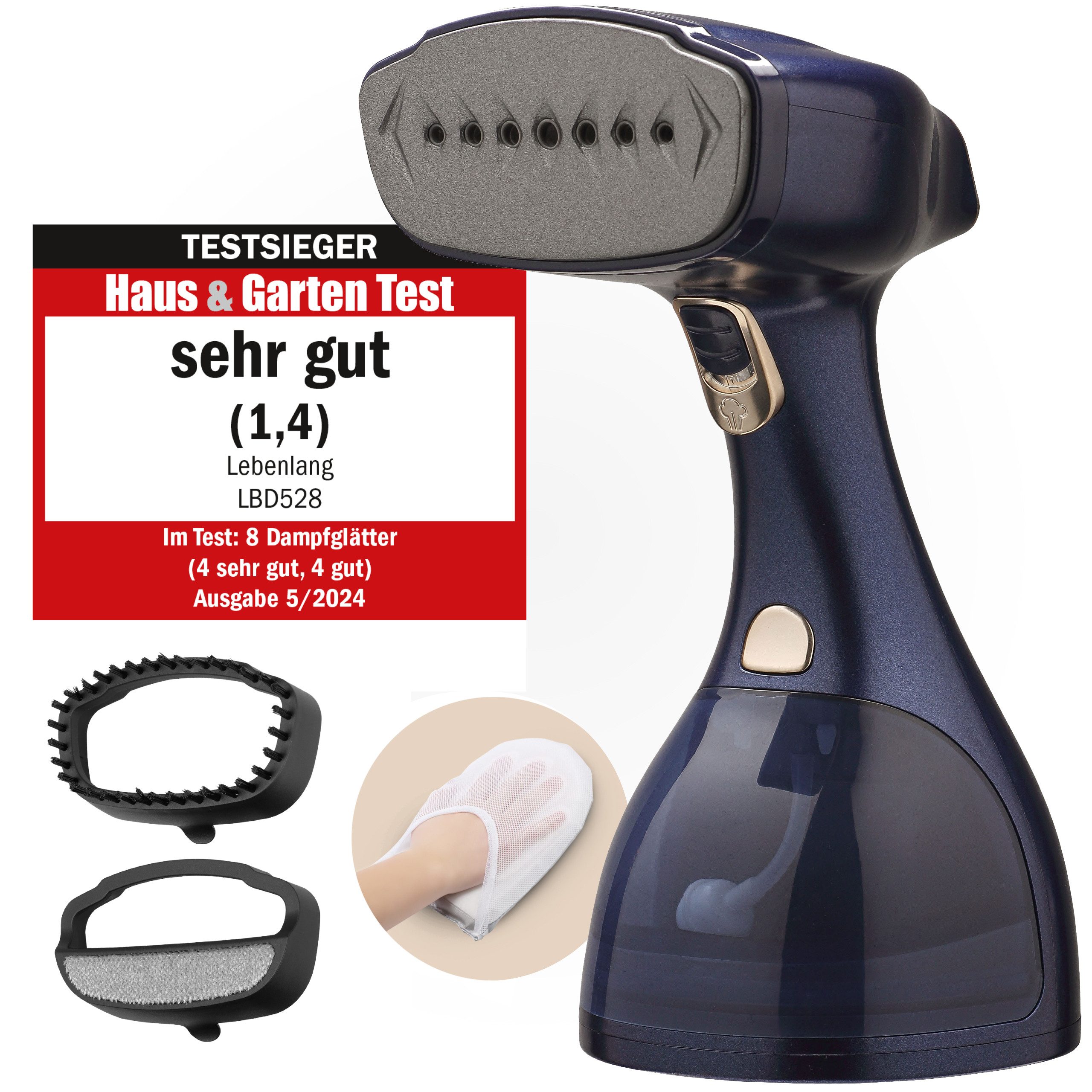 Lebenlang Dampfbügeleisen Steamer Dampfglätter für Kleidung
