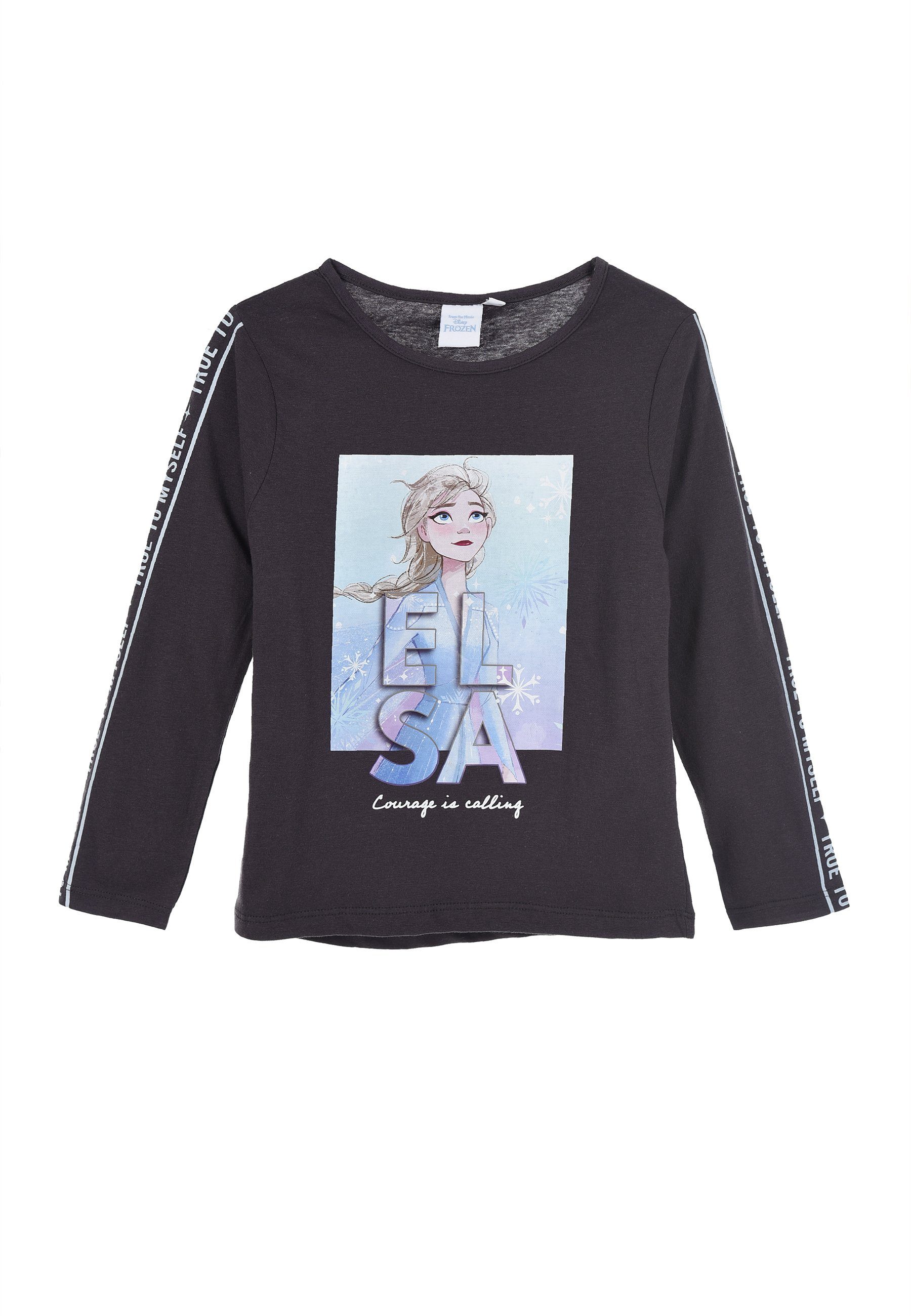 Disney Frozen Langarmshirt Eiskönigin Anna &
