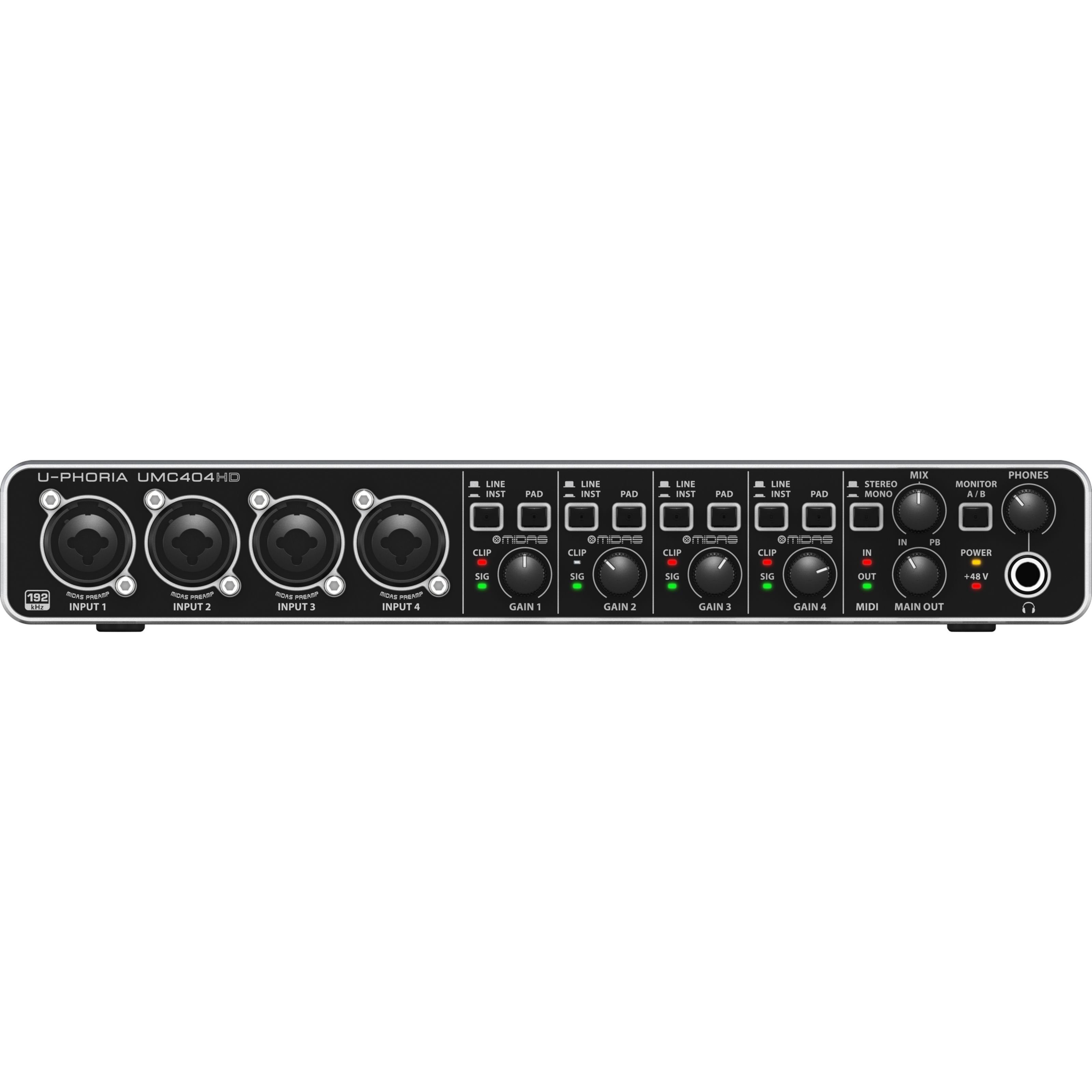 Behringer Digitales Aufnahmegerät (UMC404HD U-Phoria -