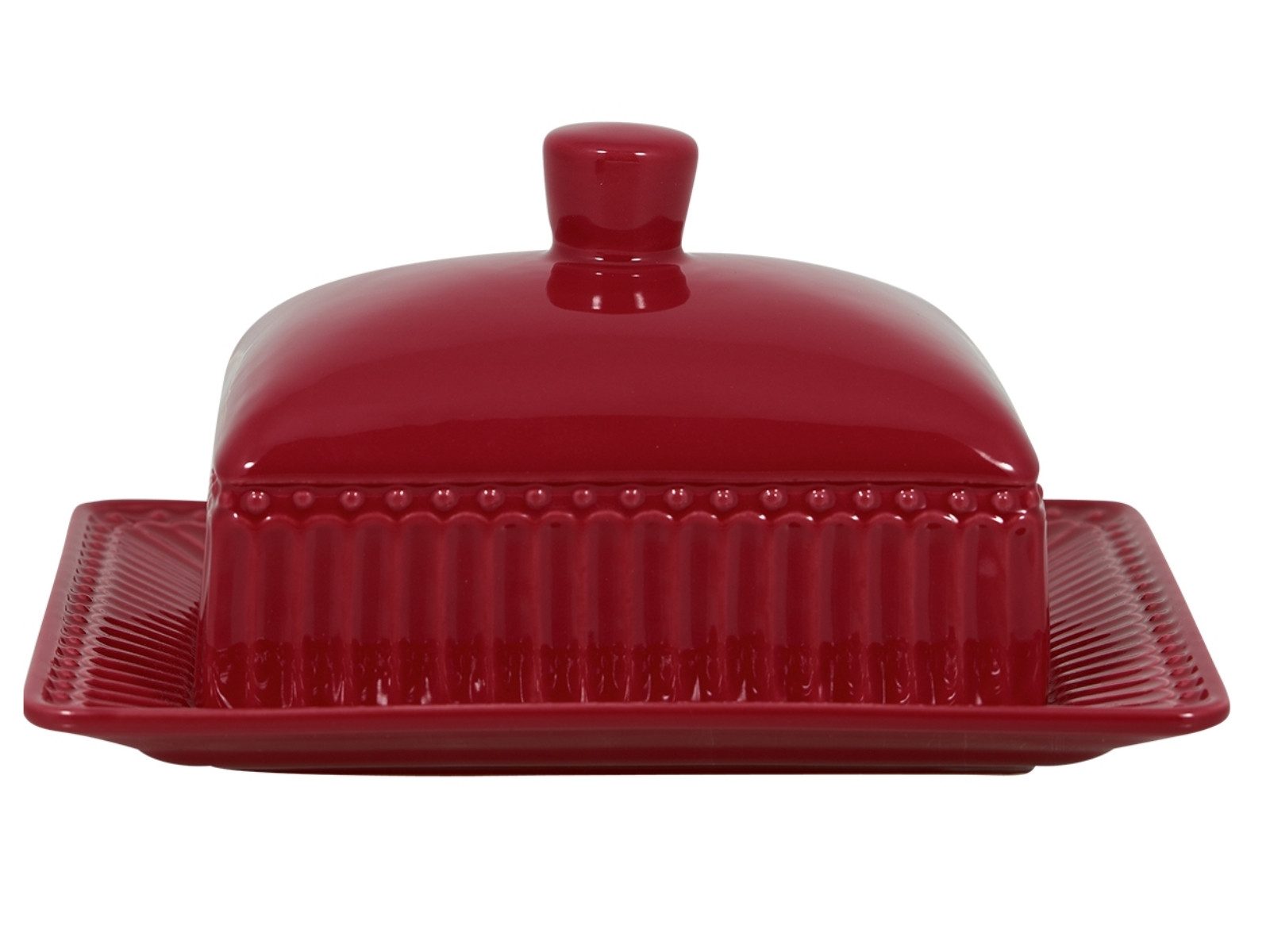 Greengate Butterdose Alice Butterdose claret red
