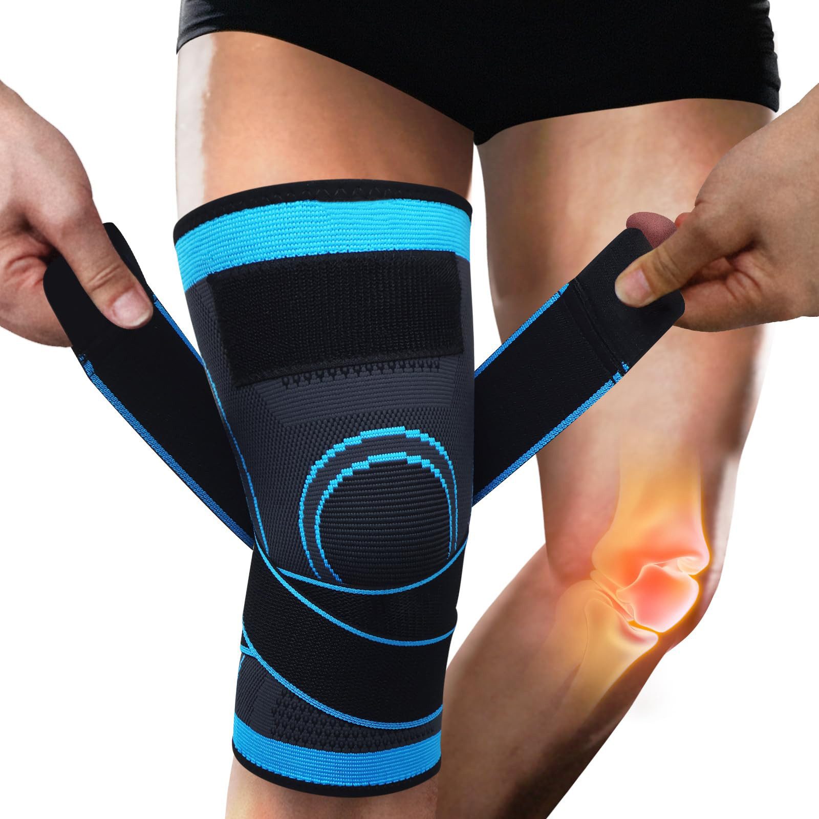 RWEUOQ Kniebandage Kniebandage Sport Knieschutz für