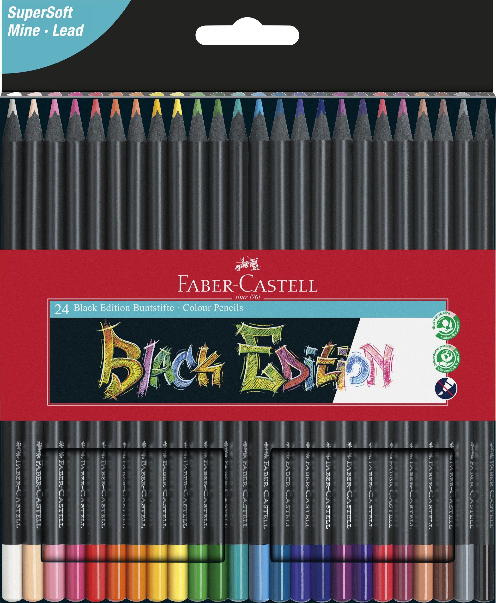 Faber-Castell Buntstift Faber-Castell Buntstifte Black Edition
