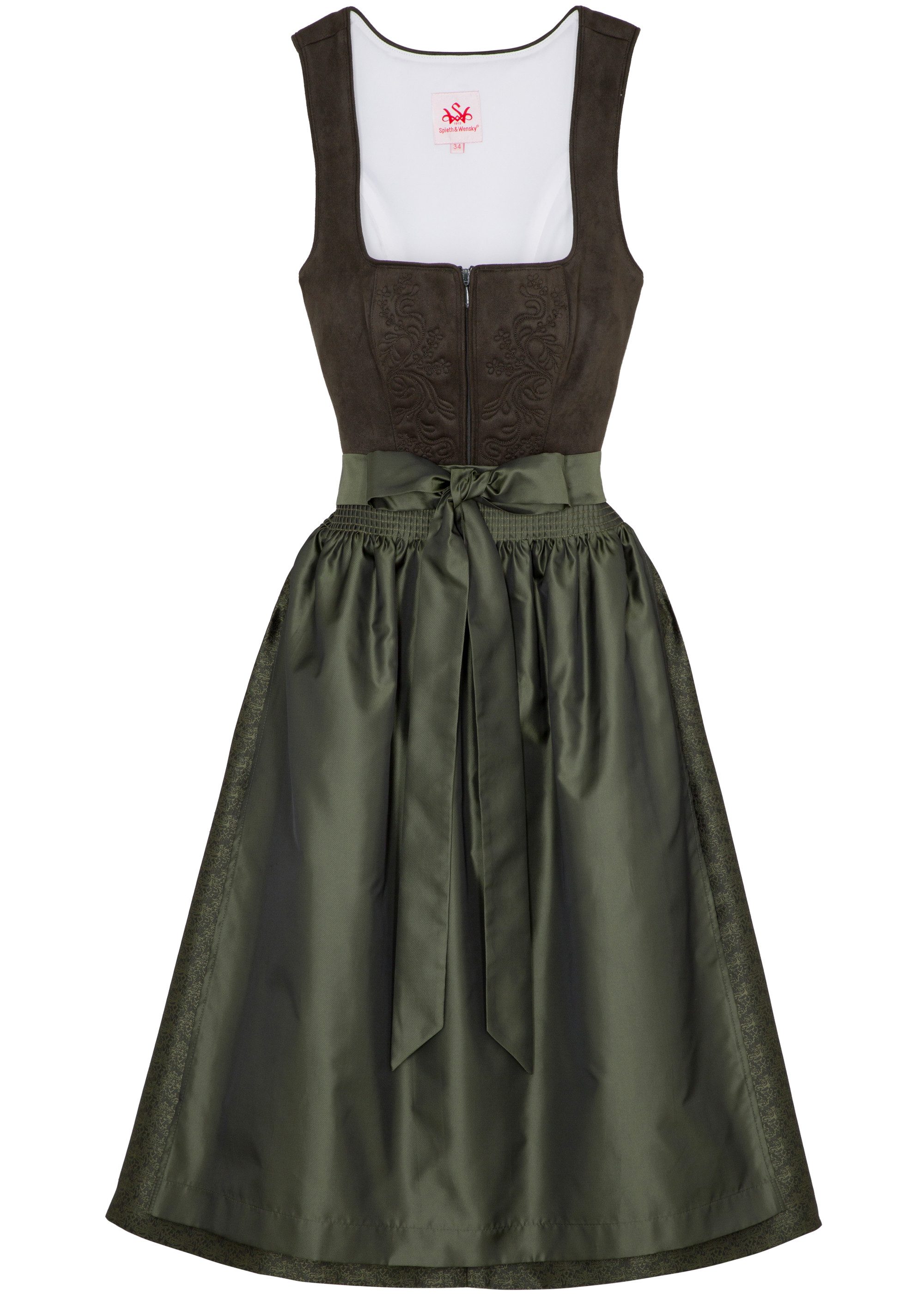 Spieth & Wensky Dirndl Felina-Dirndl Velouroptik