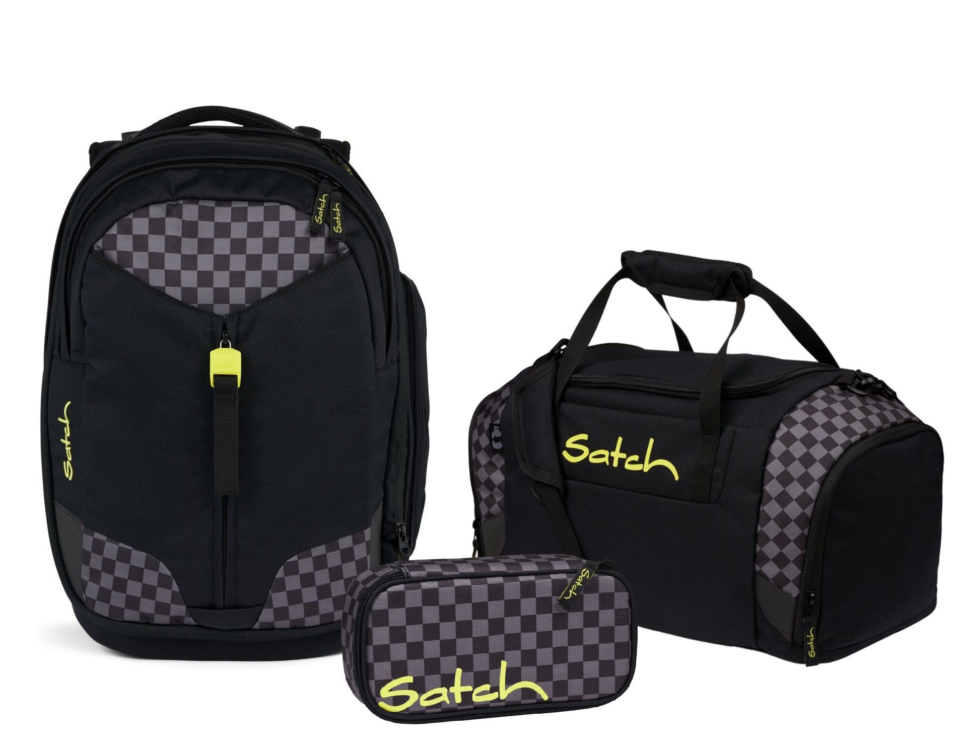 Satch Schulranzen Schulrucksack-Set MATCH Dark Skate