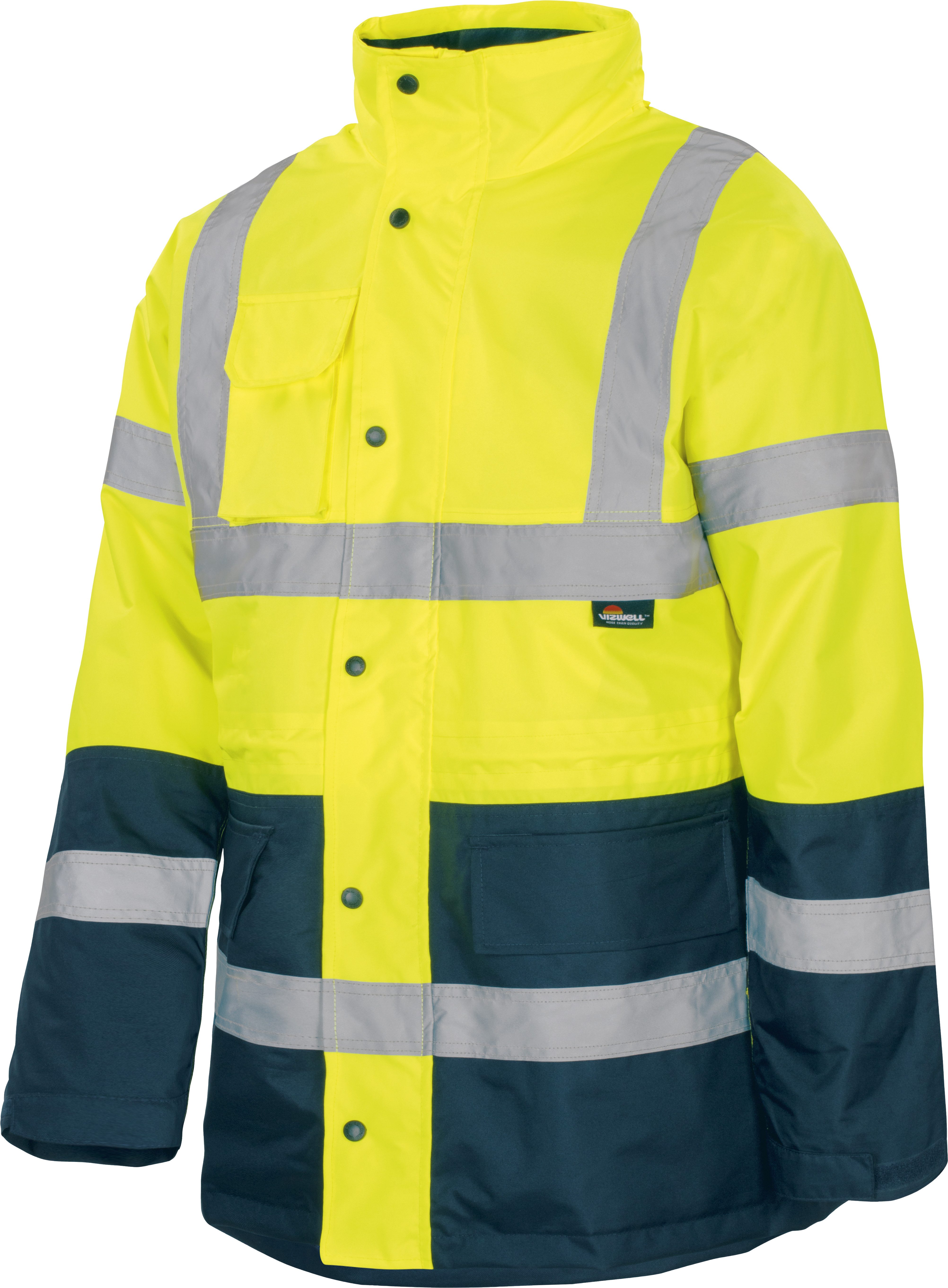 vizwell Funktionsparka 2 in 1 Warnschutz
