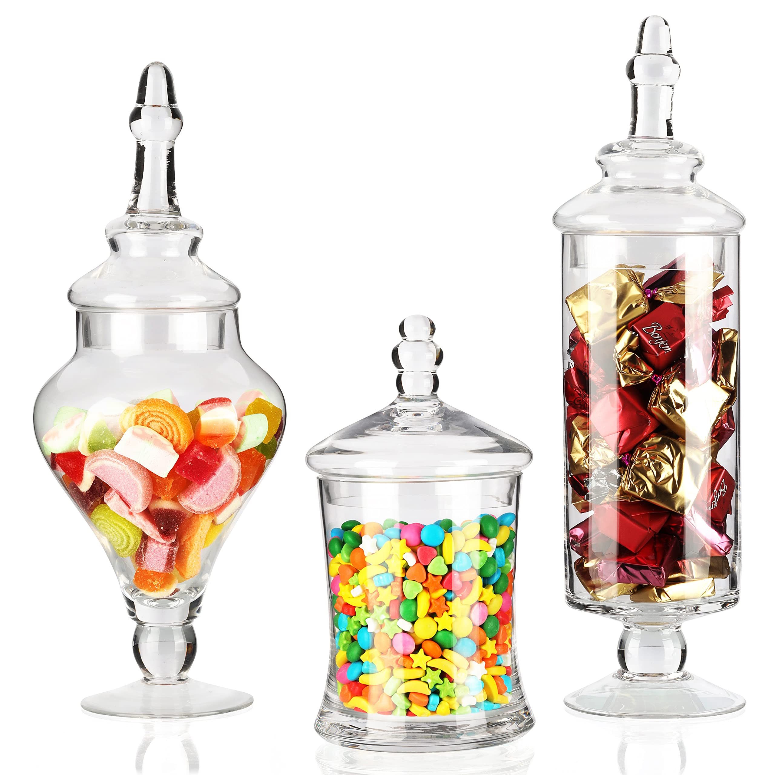 Belle Vous Vorratsdose Vintage Süßigkeiten Glas