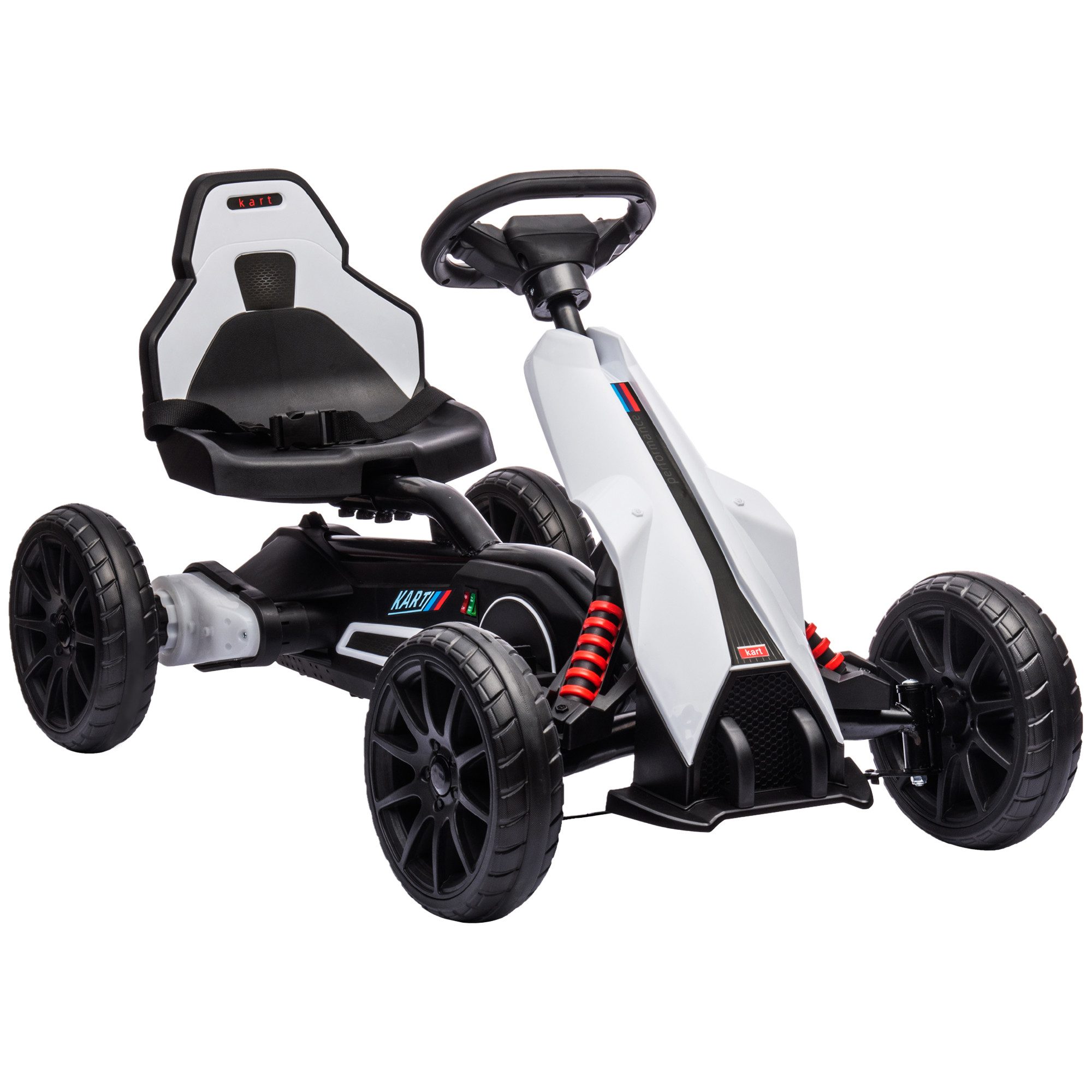 HOMCOM Elektro-Kinderauto Elektro Gokart mit 2-Fach