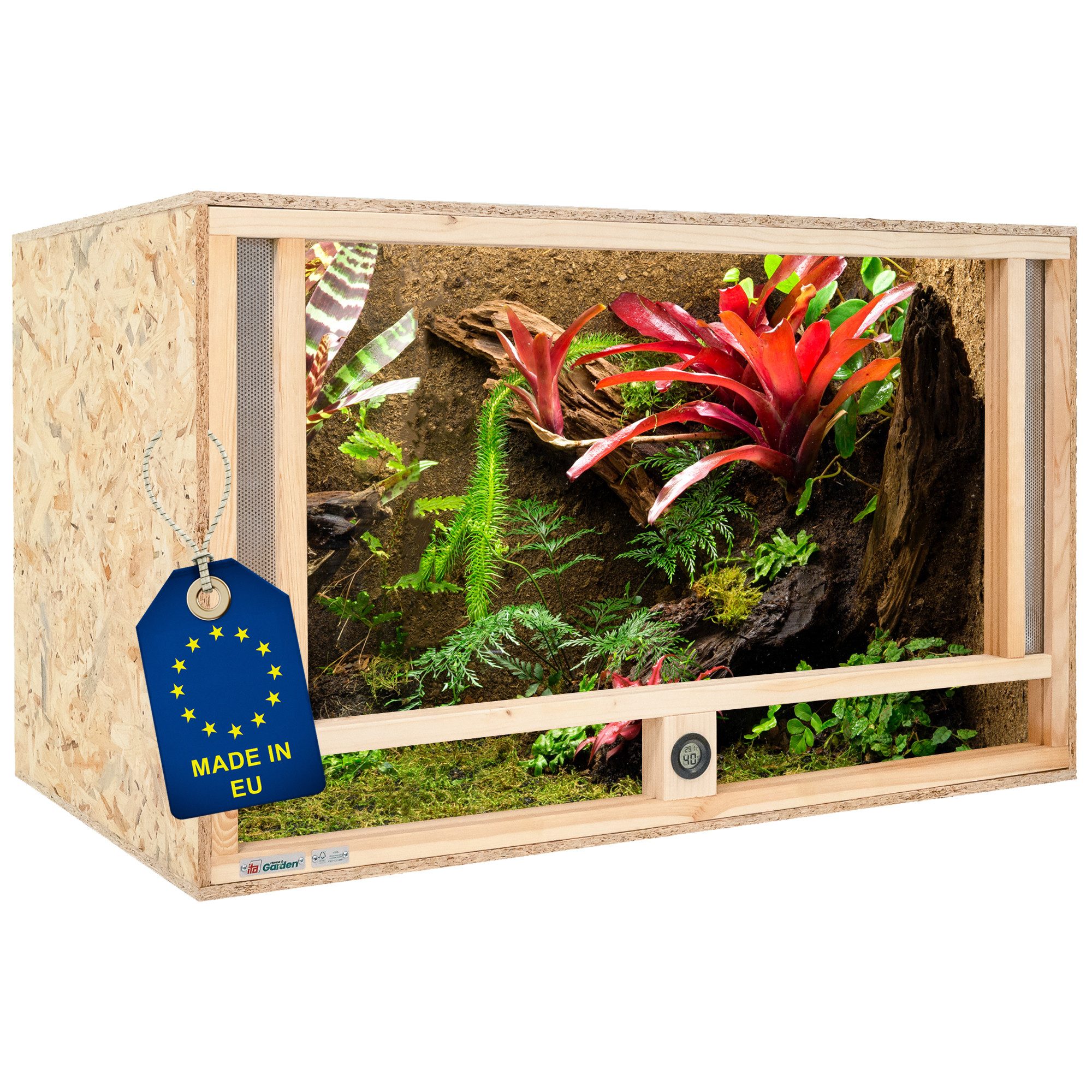 ITA Terrarium Holz Terrarium 120х60х60 mit