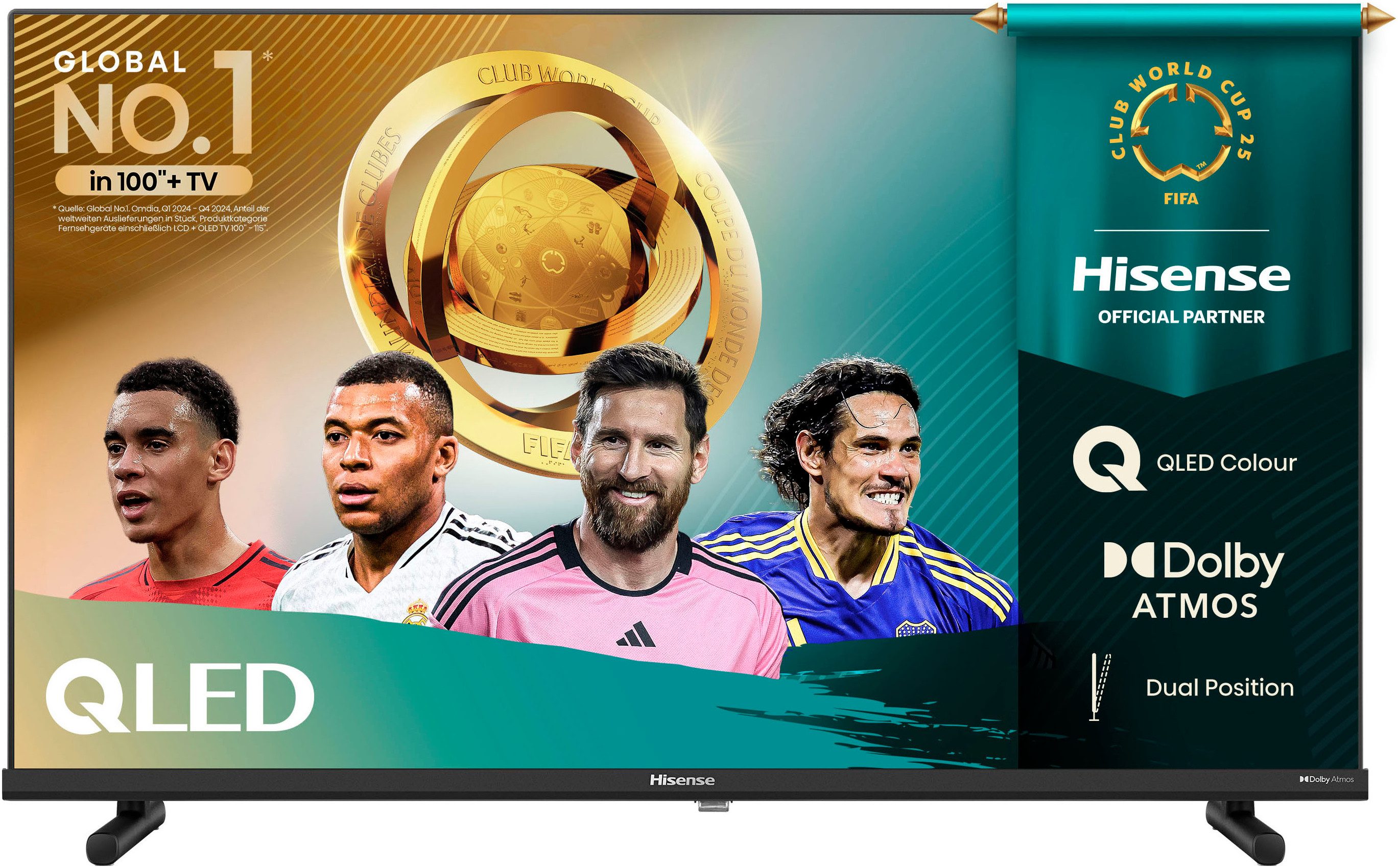Hisense 32A5Q QLED-Fernseher (80 cm/32 Zoll,