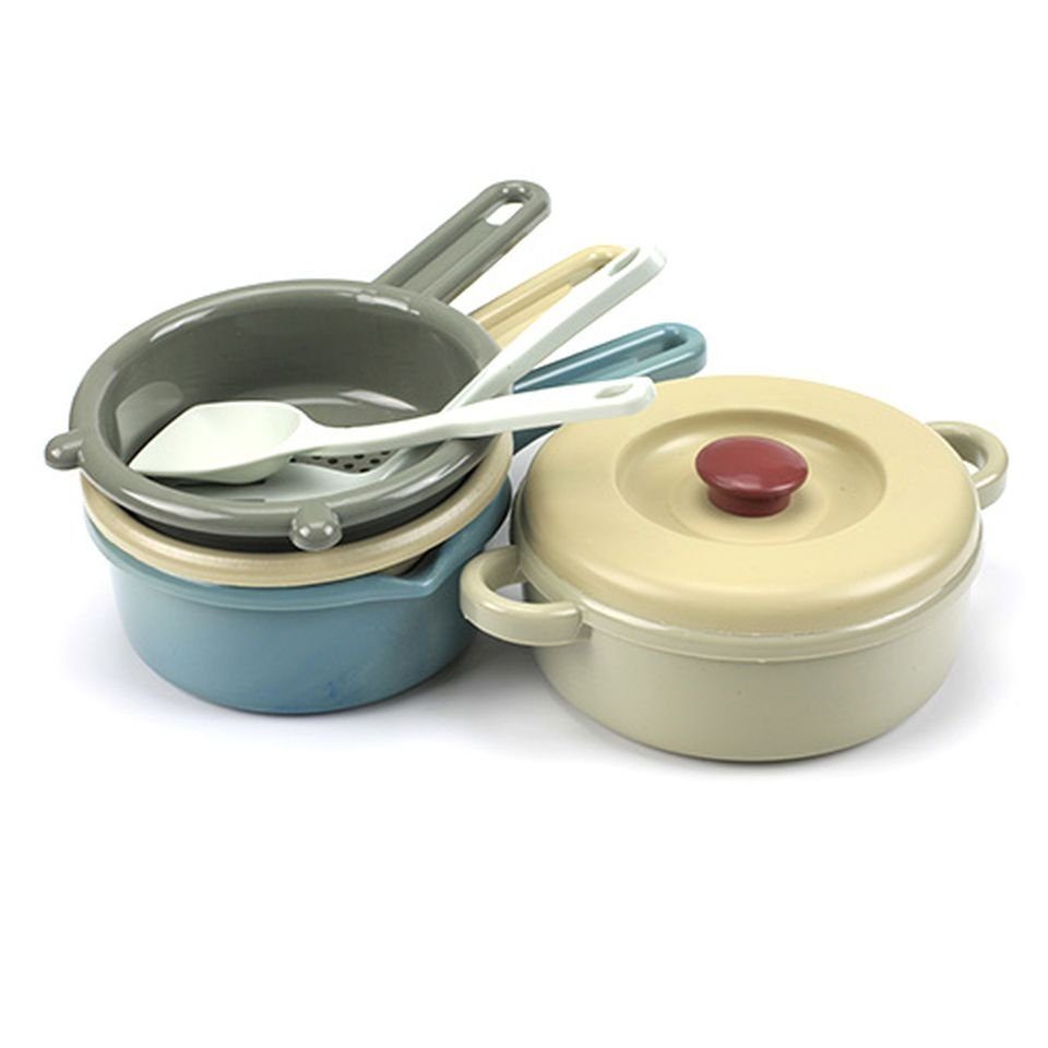dantoy Spielgeschirr dantoy Green Bean Topfset