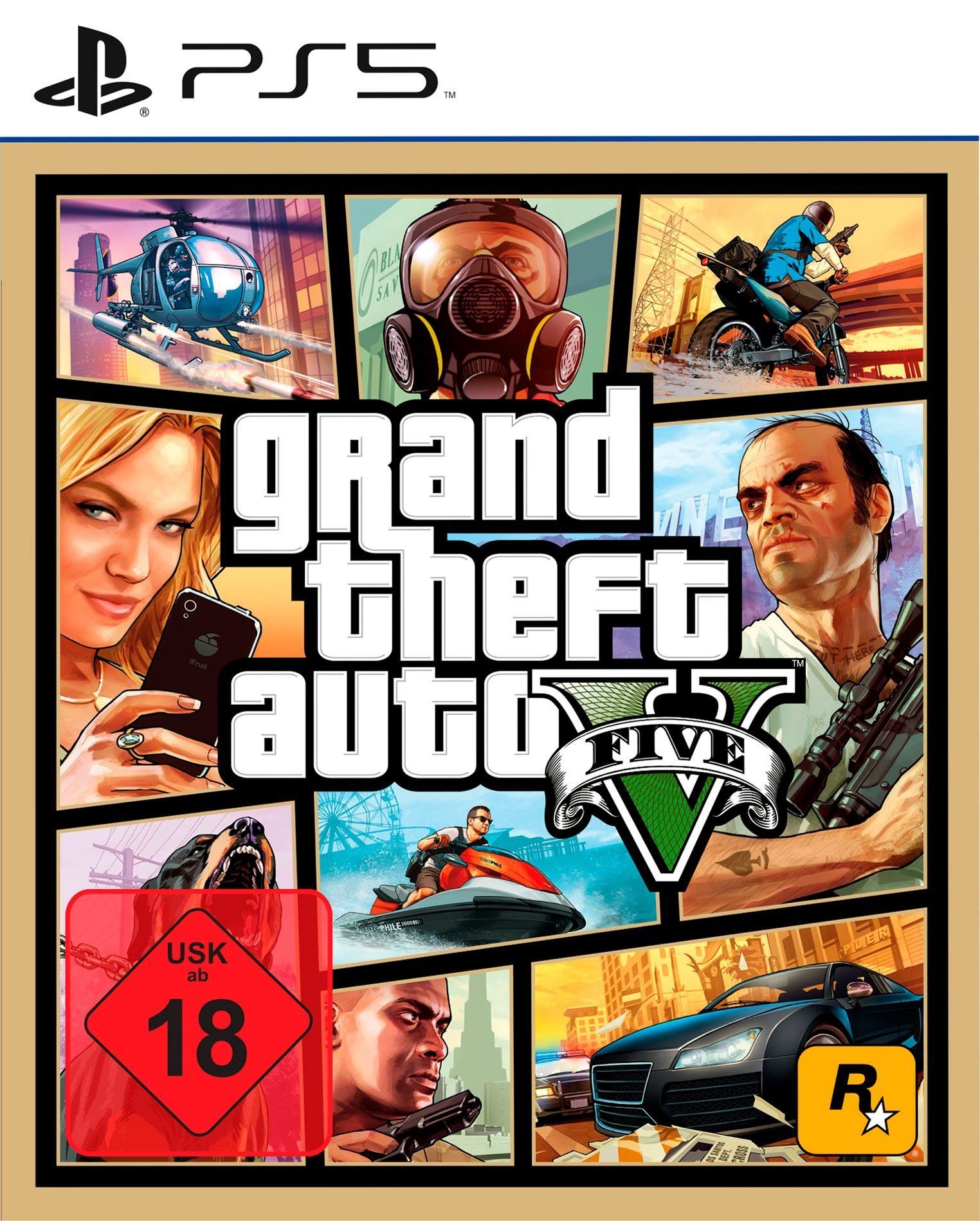 GTA V PS5 Spiel (Grand Theft