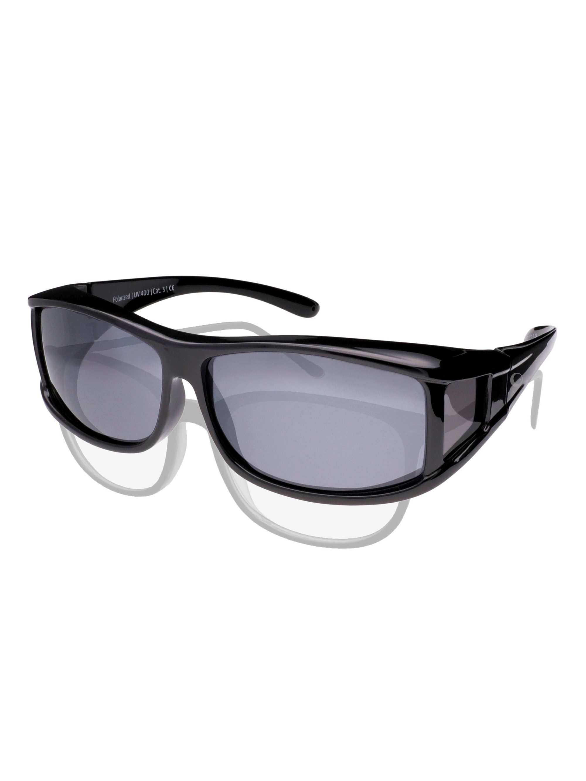 ActiveSol Sonnenbrille Überzieh-Sonnenbrille Classic, Herren polarisierte,