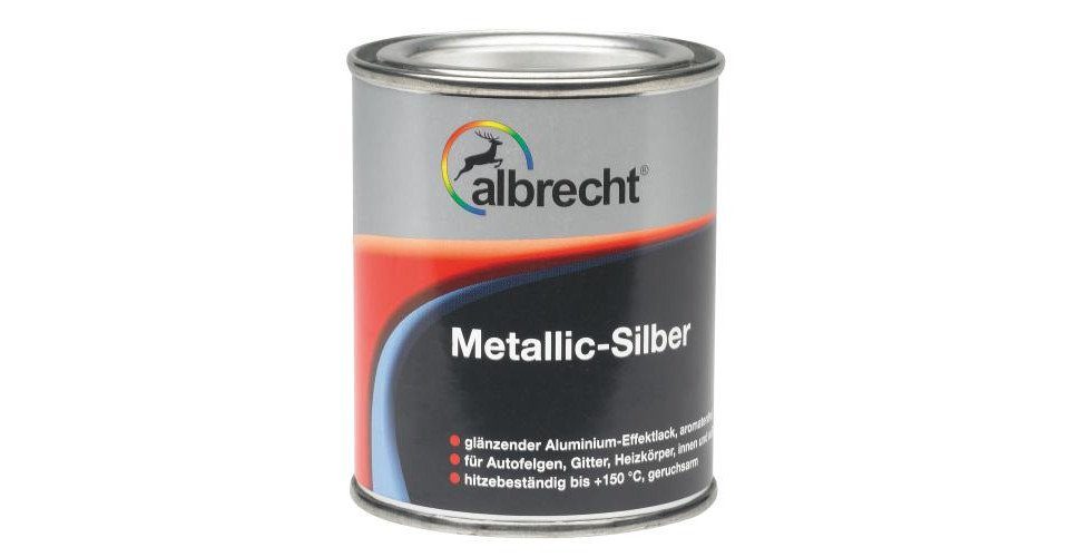 Albrecht Lack Albrecht Metallic-Silber 125 ml