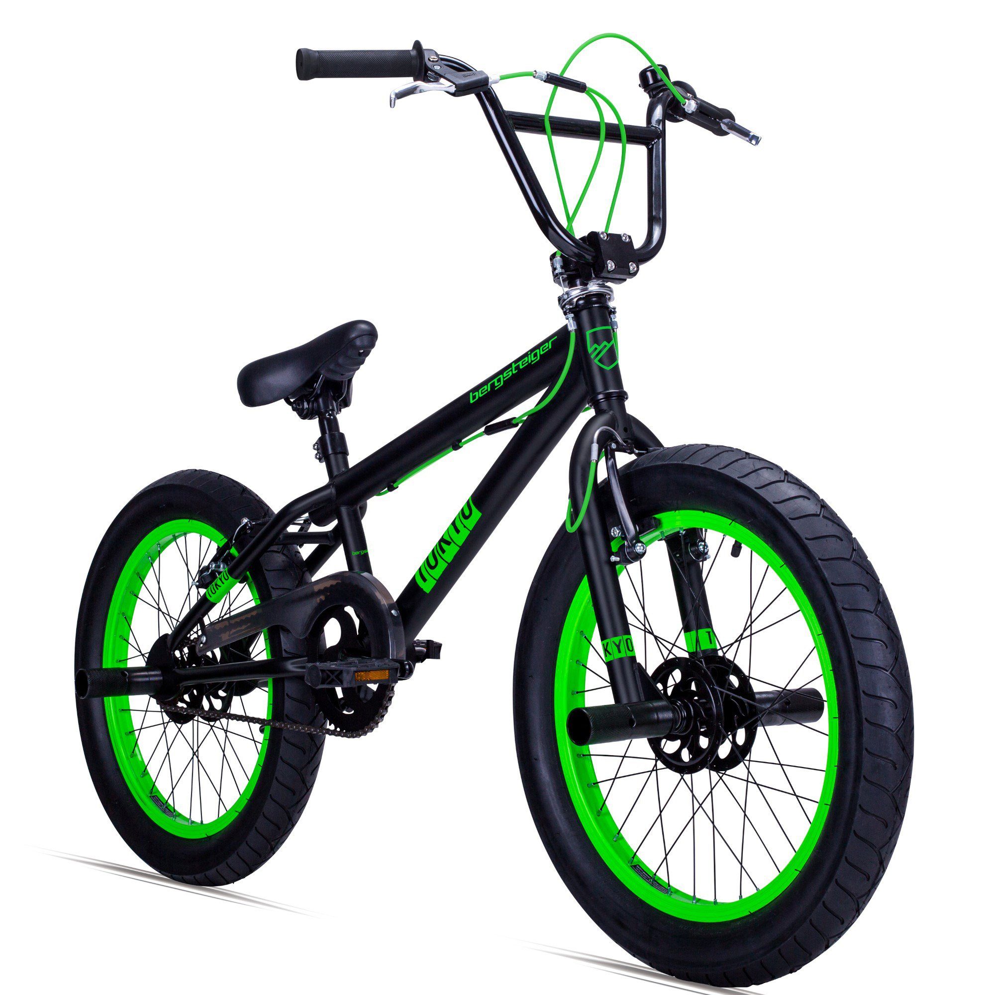 bergsteiger BMX-Rad Tokyo 20 Zoll, Fatbike,