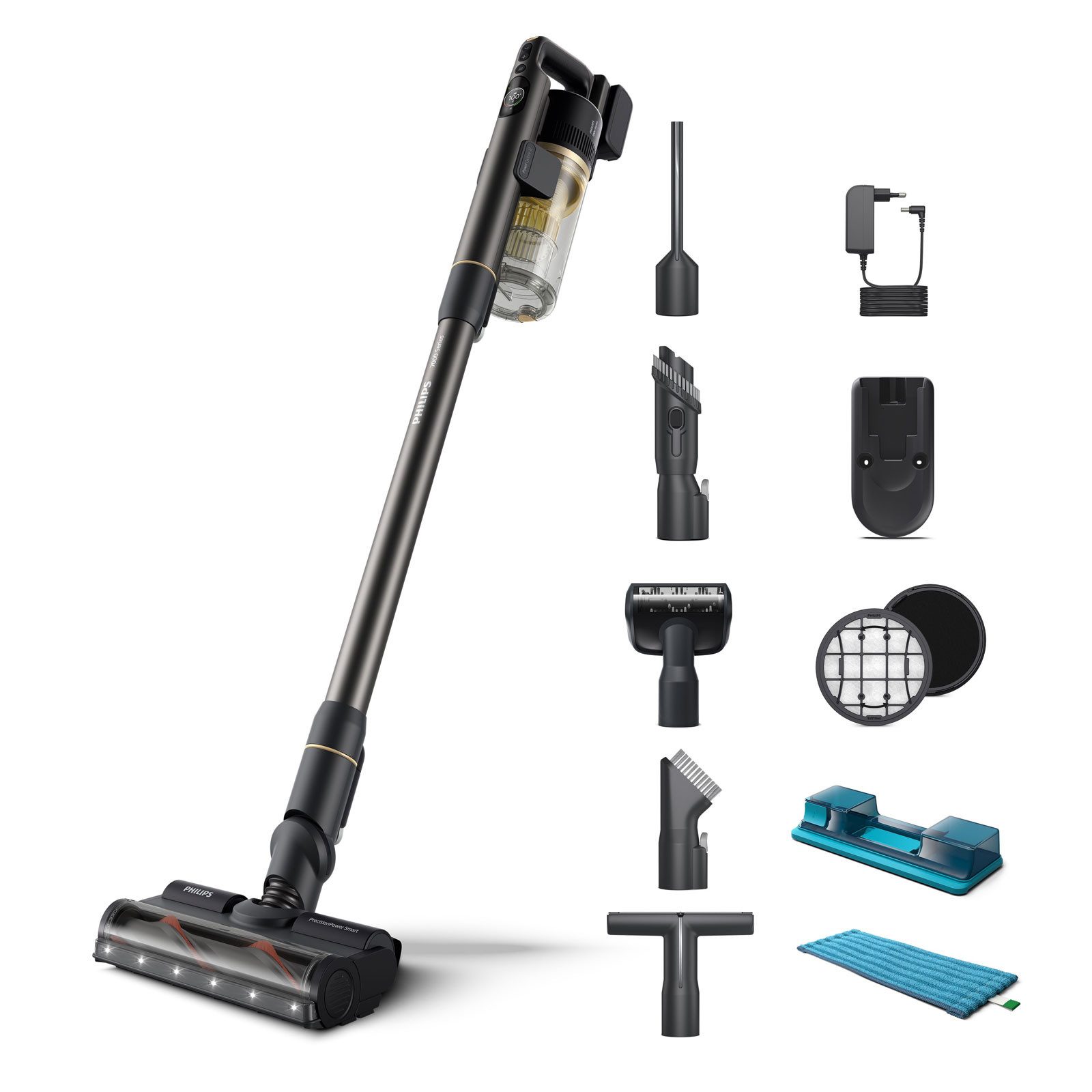 Philips Bodenstaubsauger Philips Aqua XC7057/01 Akku-Handstaubsauger
