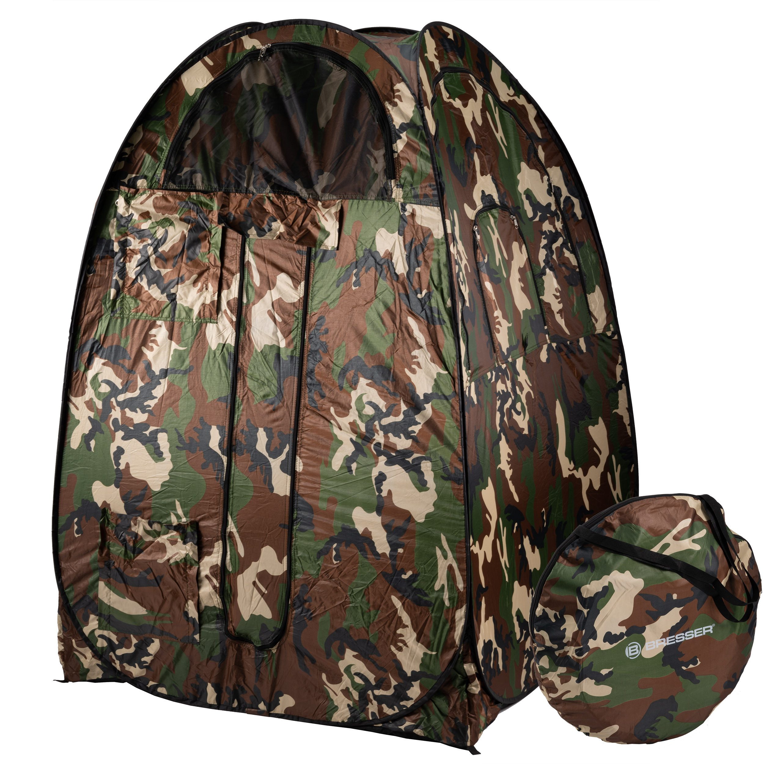 BRESSER Angelzelt BRESSER Y-22 Camouflage-Zelt