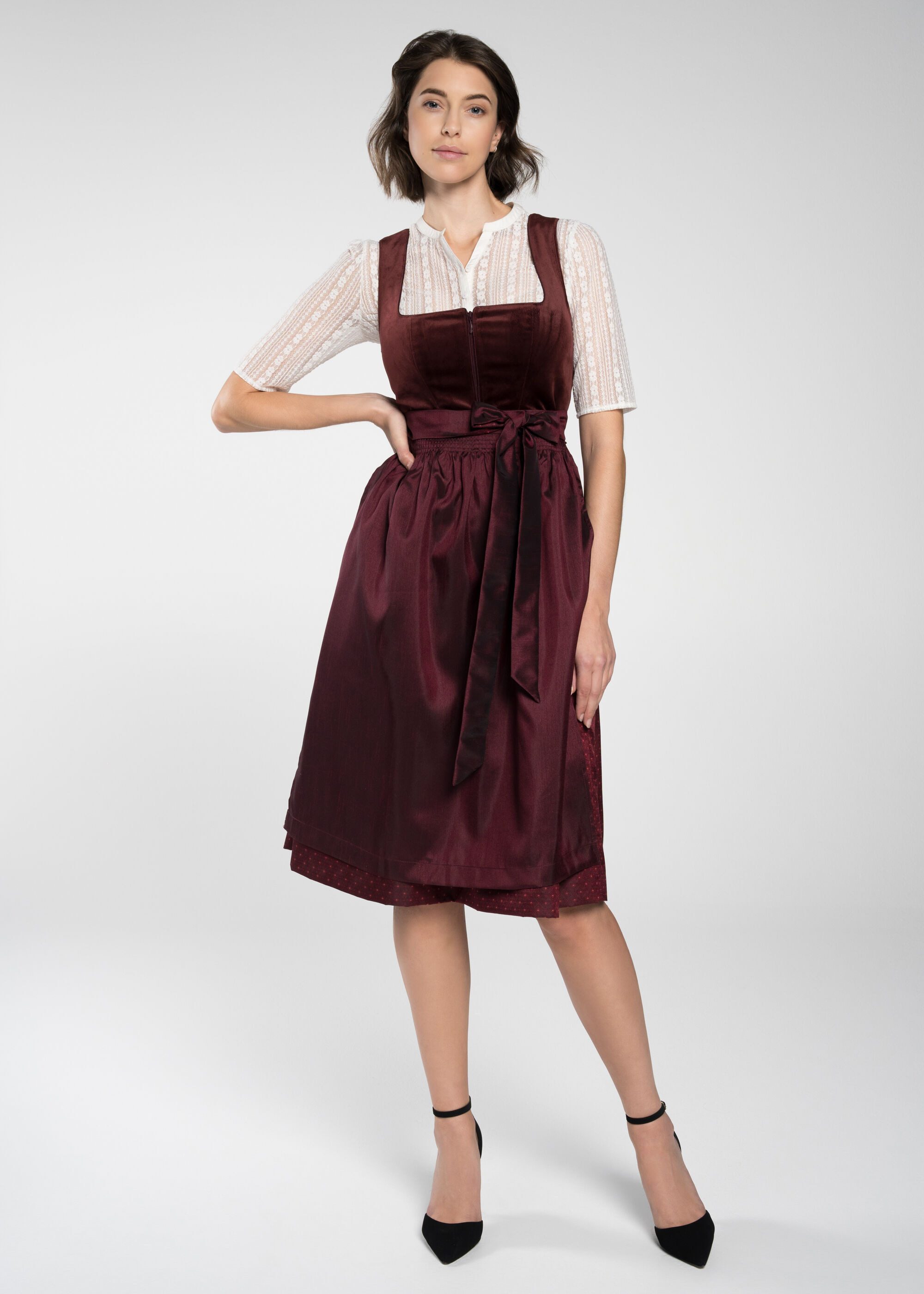 Spieth & Wensky Dirndl FCB-Enrietta-Dirndl 70cm