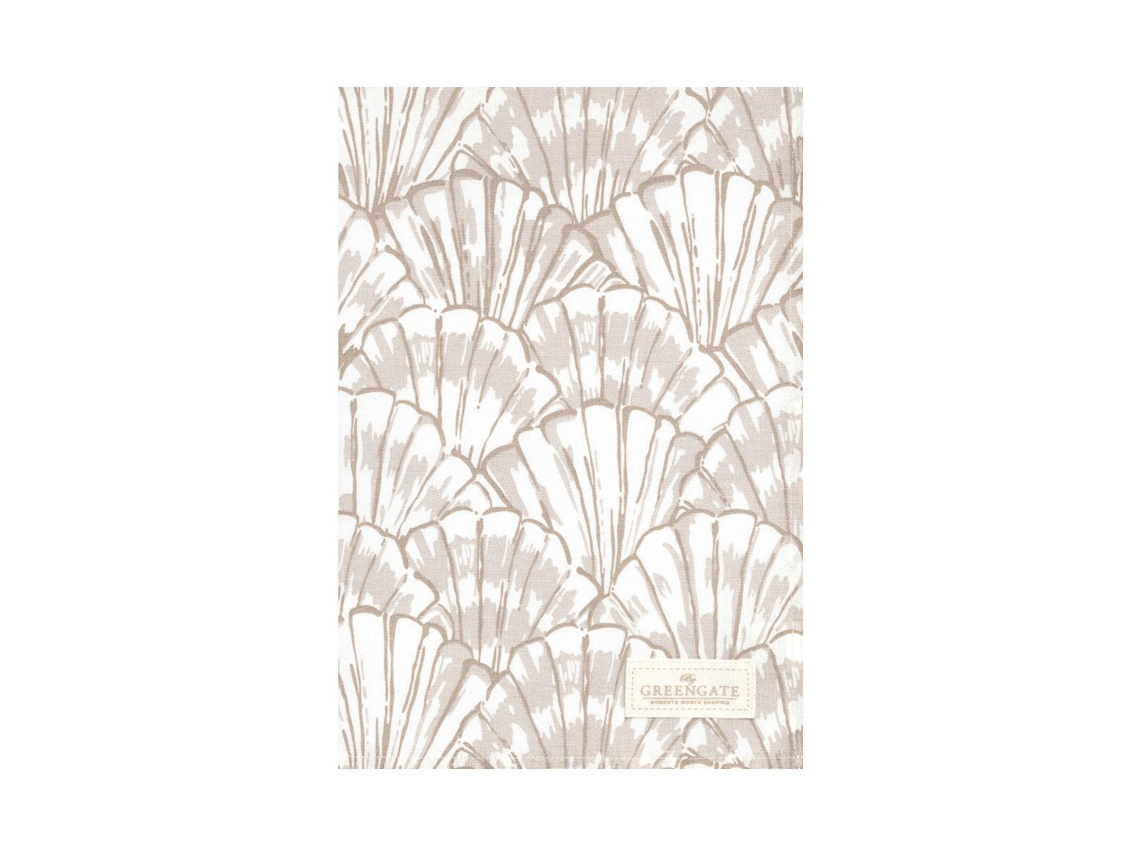 Greengate Geschirrtuch Joan Geschirrtuch beige 70x50cm