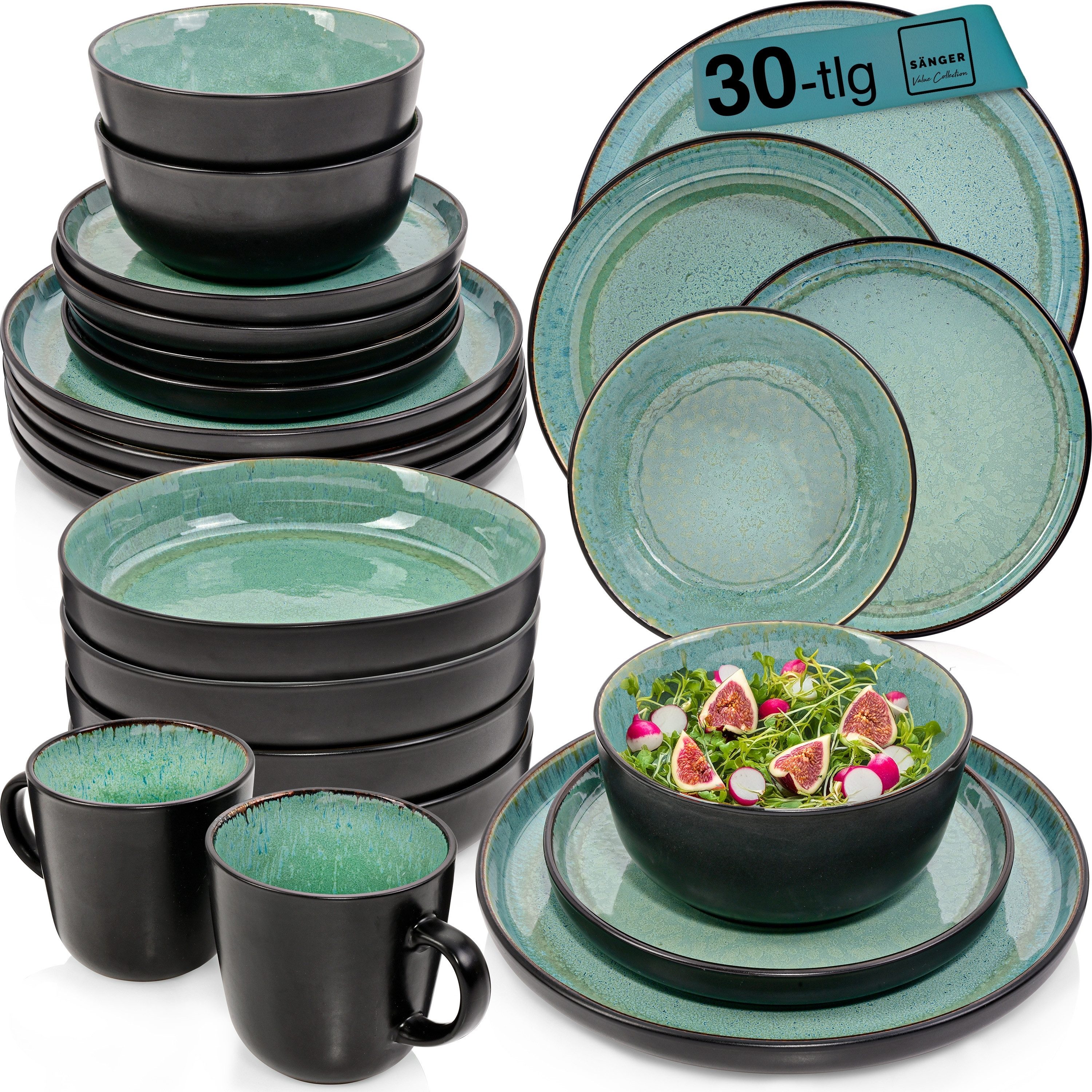 SÄNGER Tafelservice Fiji Geschirrset (30-tlg), 6