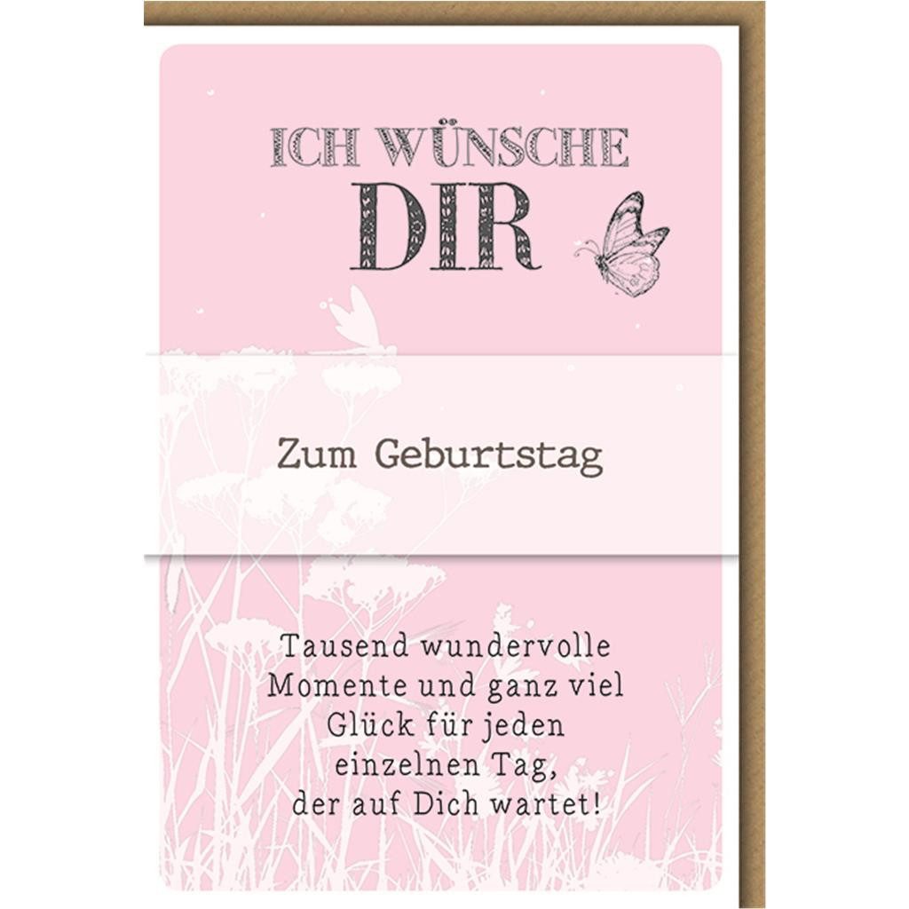 Verlag Dominique Grußkarten Geburtstag - Glückwunschkarte