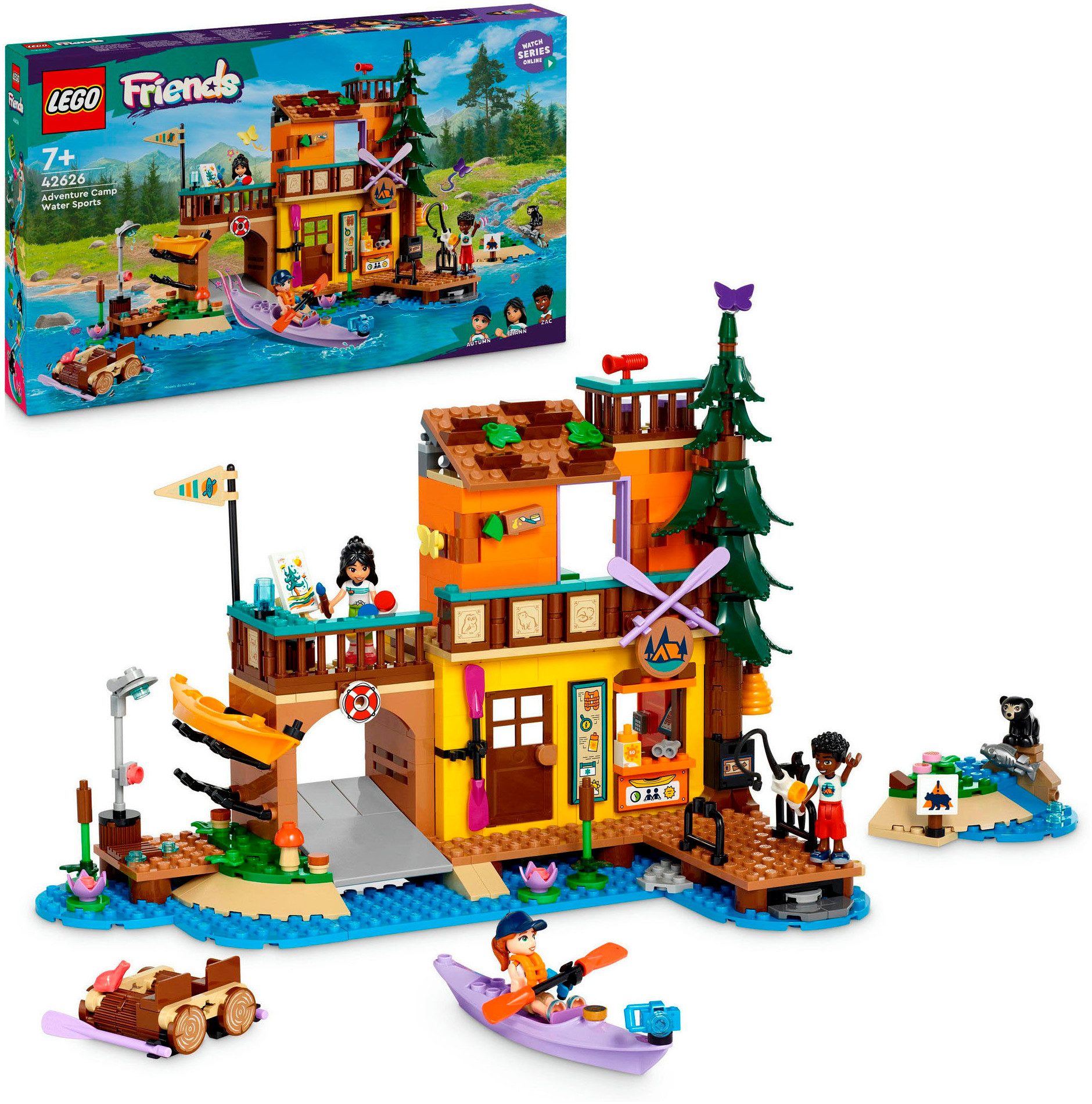 LEGO® Abenteuercamp mit Kayak (42626), LEGO
