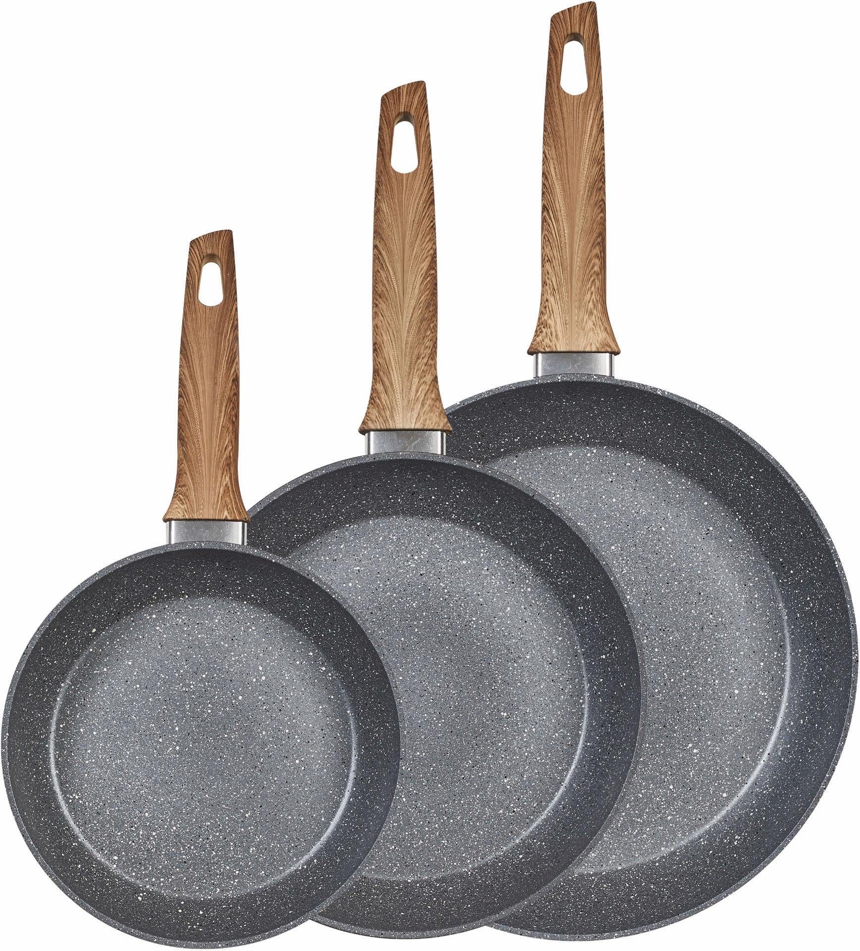 KING Pfannen-Set Essential, Aluminium (Set, 3-tlg.,