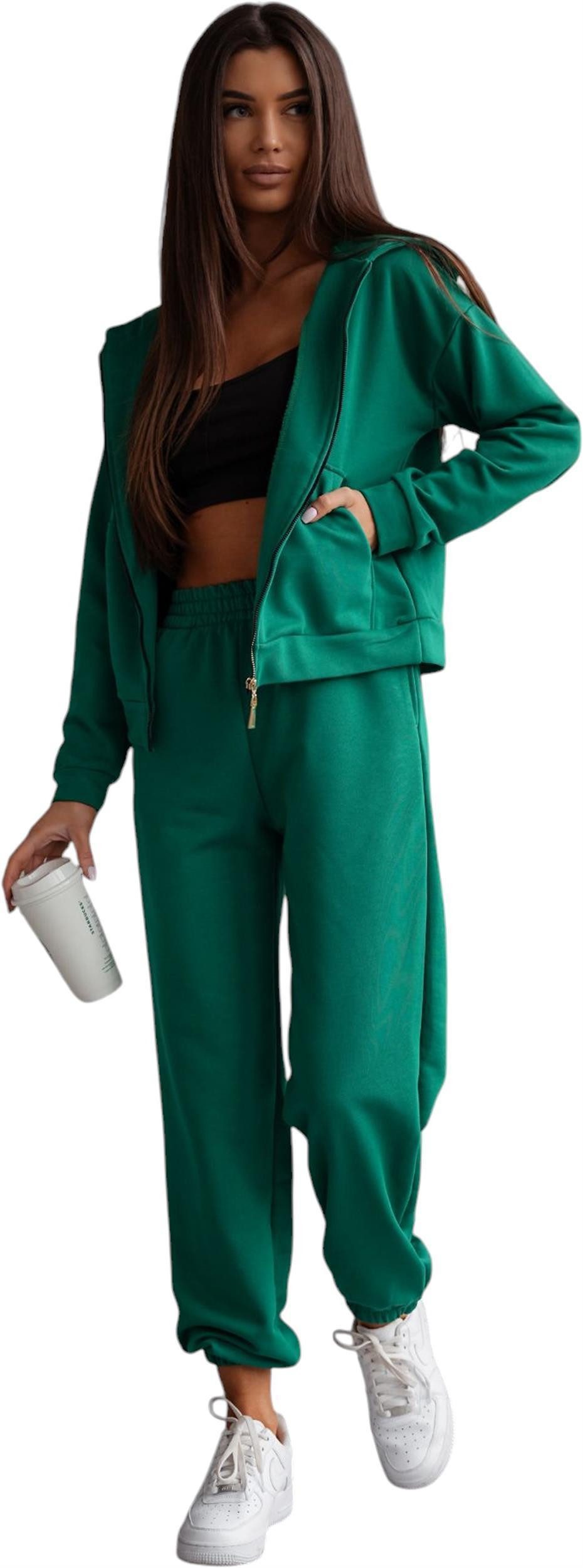EloModa Jogginganzug Damen Jogginganzug Freizeitanzug mit