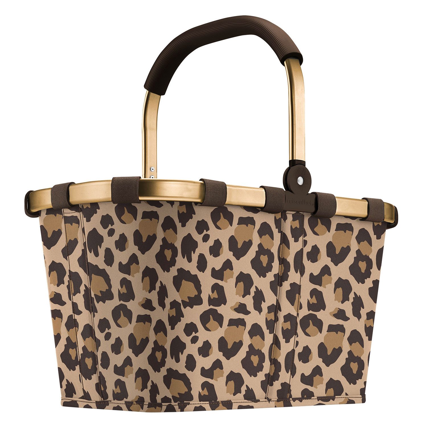 REISENTHEL® Einkaufskorb carrybag frame leo macchiato,