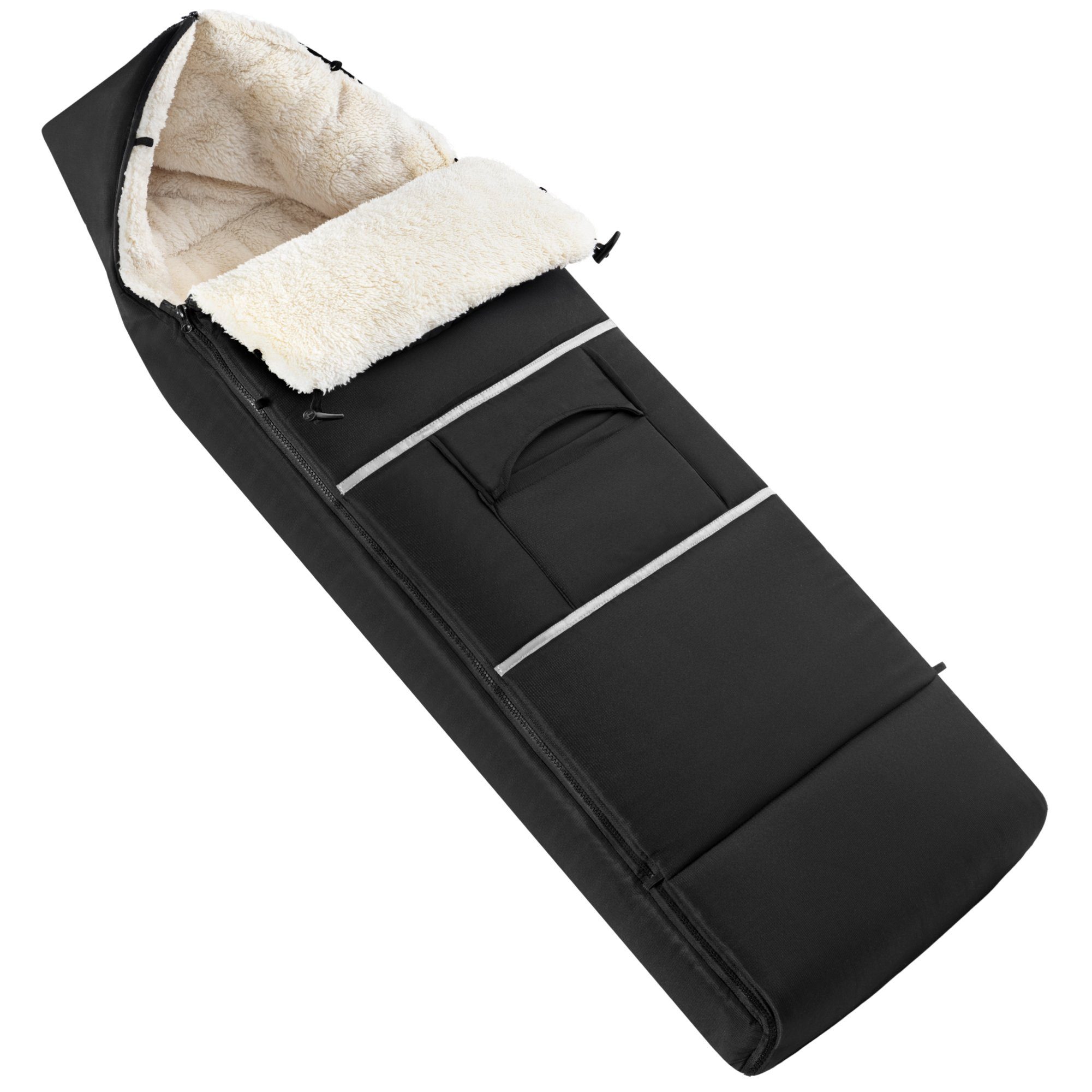 Navaris Kinderwagen-Sitzauflage XL Fußsack für Kinderwagen