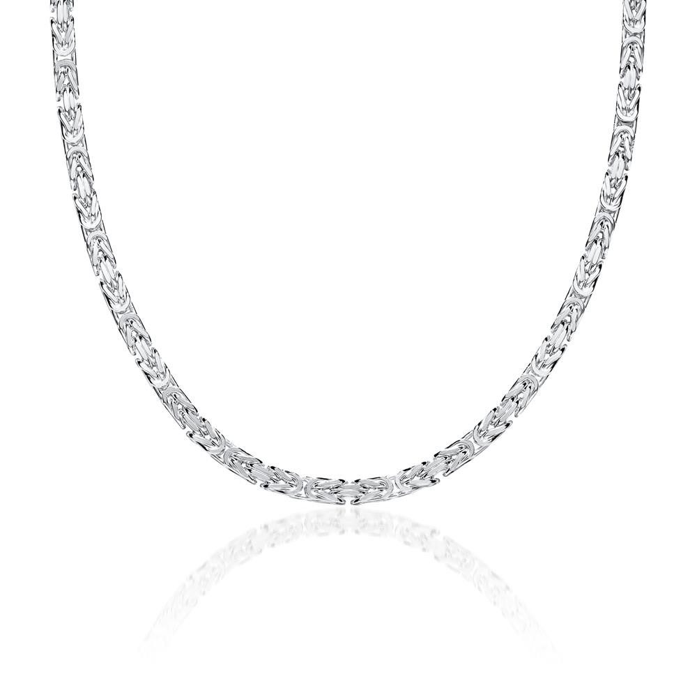 JEWLIX Königskette 925 Sterlingsilber Königskette 3,5mm