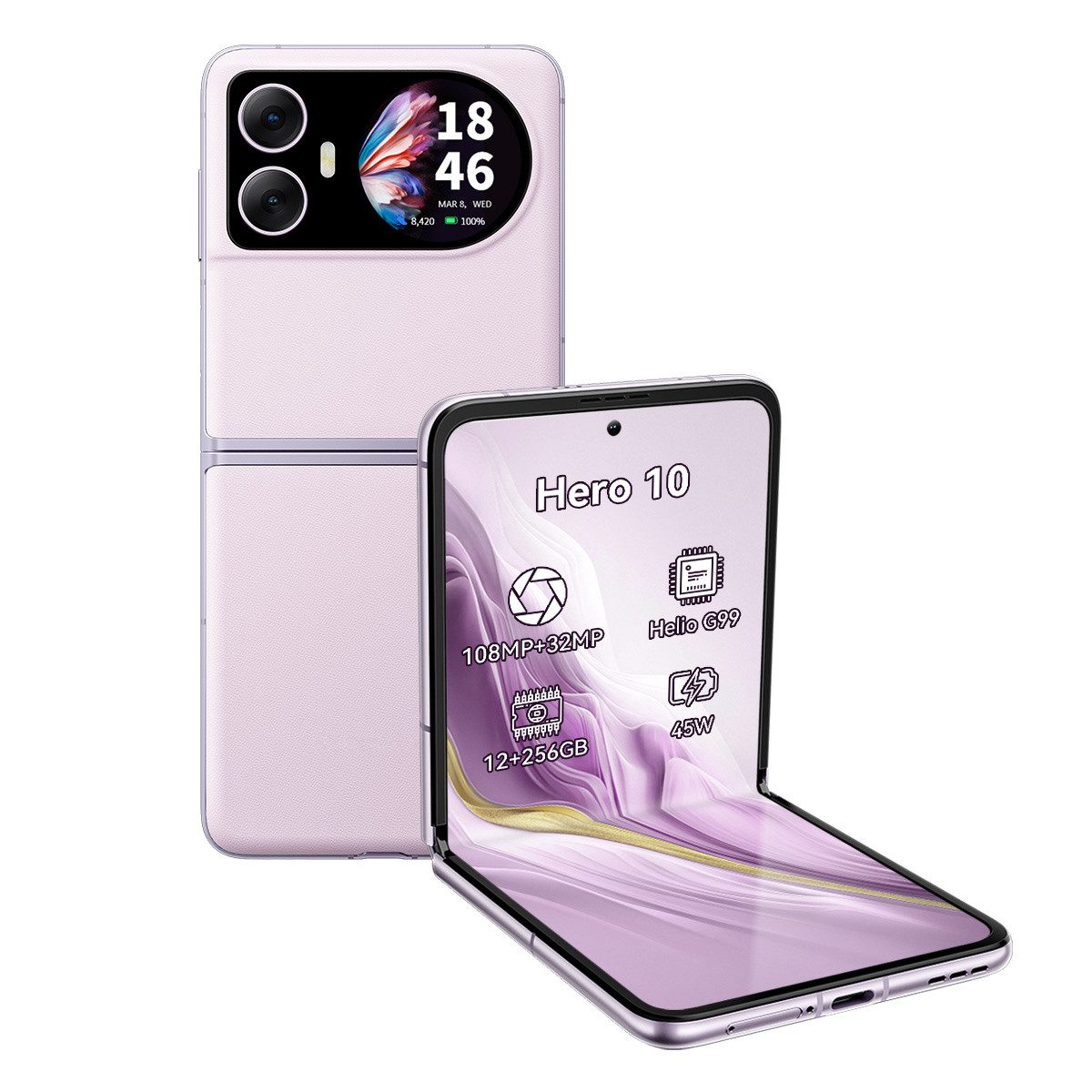 blackview Hero10 Flip Zwei Bildschirmen Smartphone