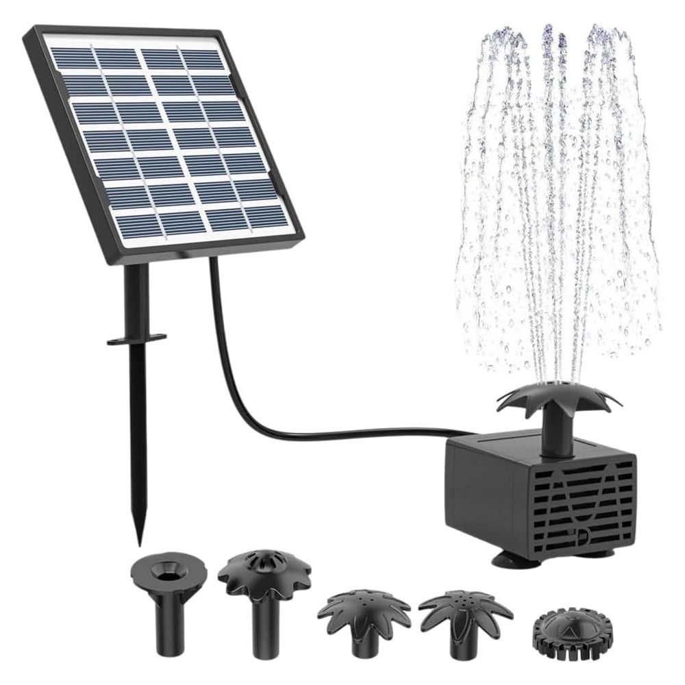Coonoor Solarpumpe Solarbrunnen für Außen –