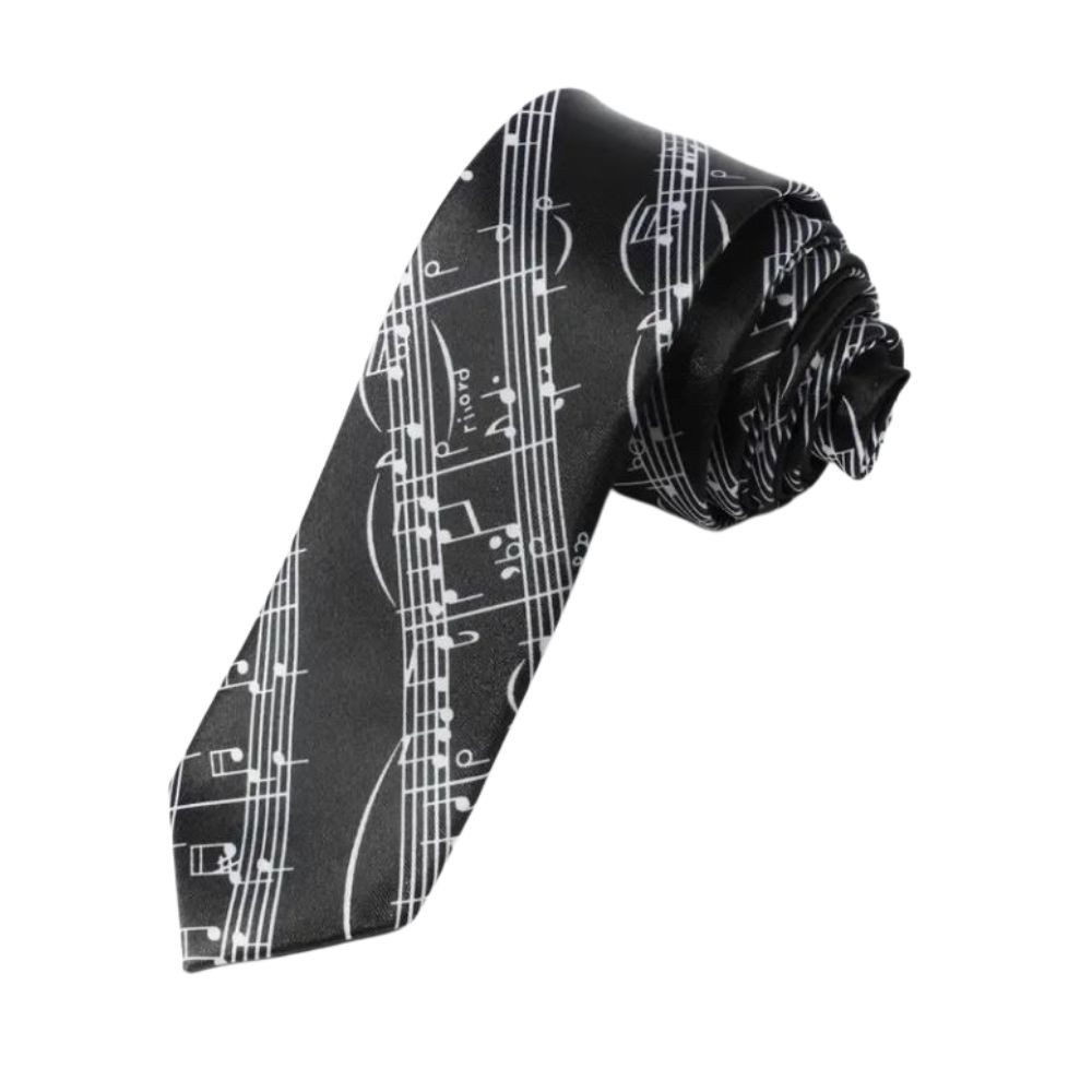 mugesh Krawatte Krawatte Notenzeilen für Musiker