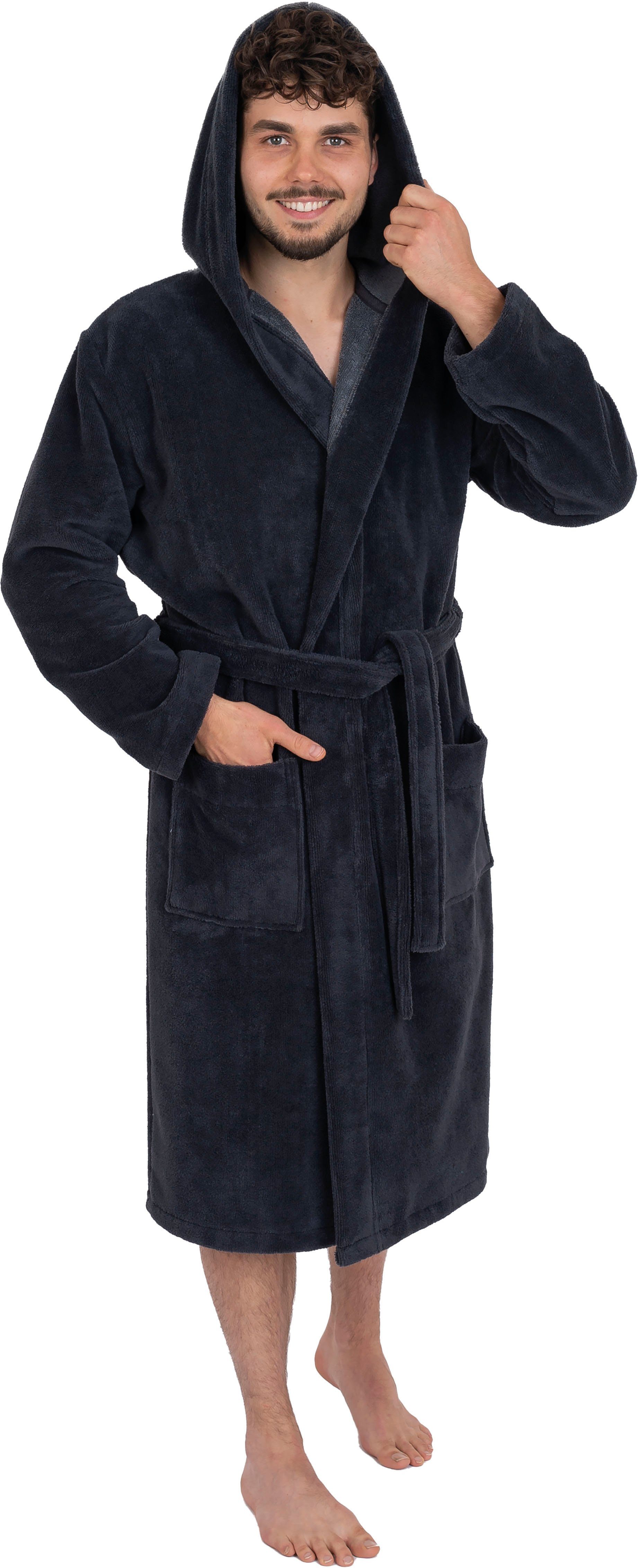 Wewo fashion Herrenbademantel ideal für Sauna