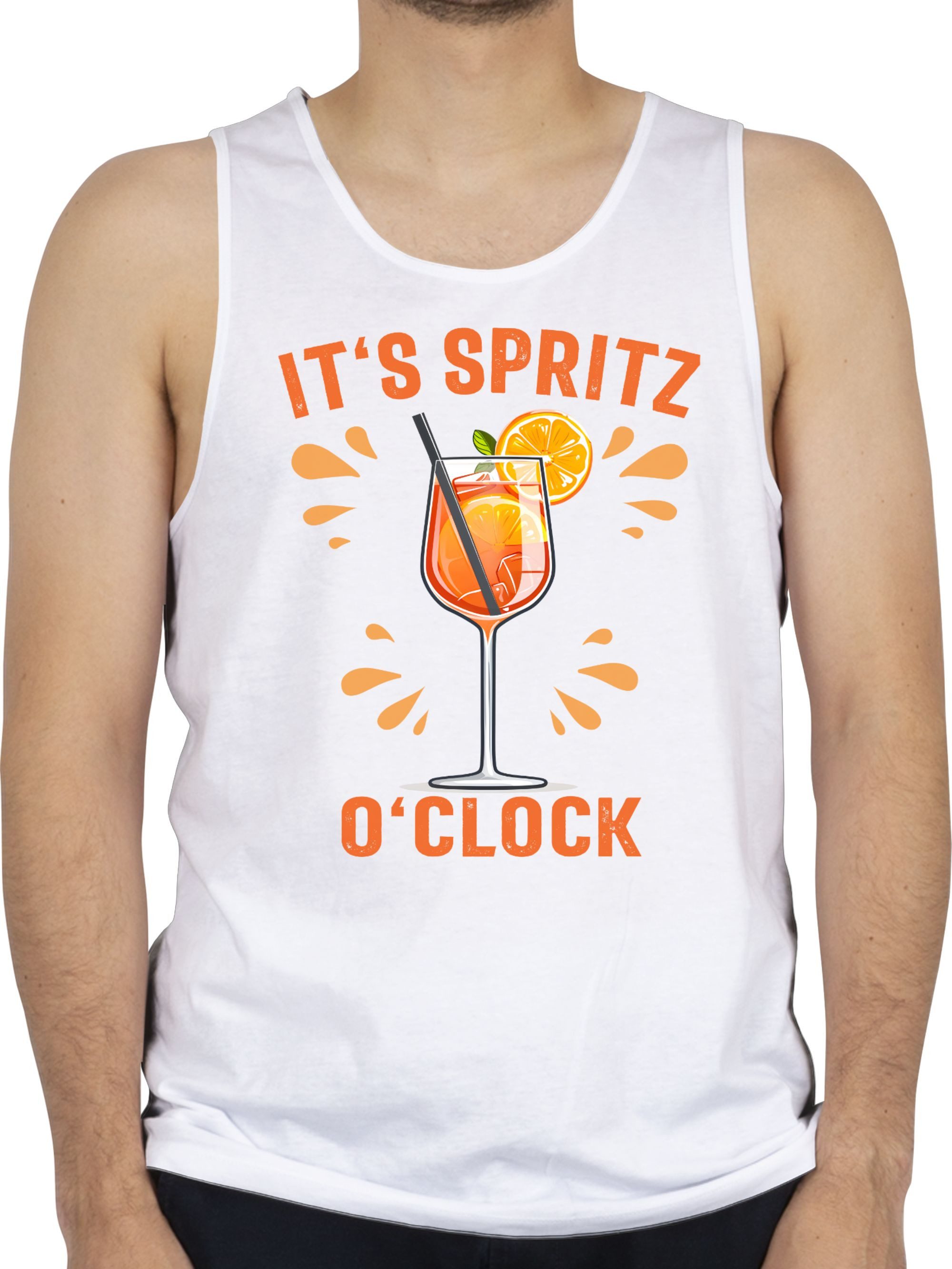 Shirtracer Tanktop Its Spritz o Clock
