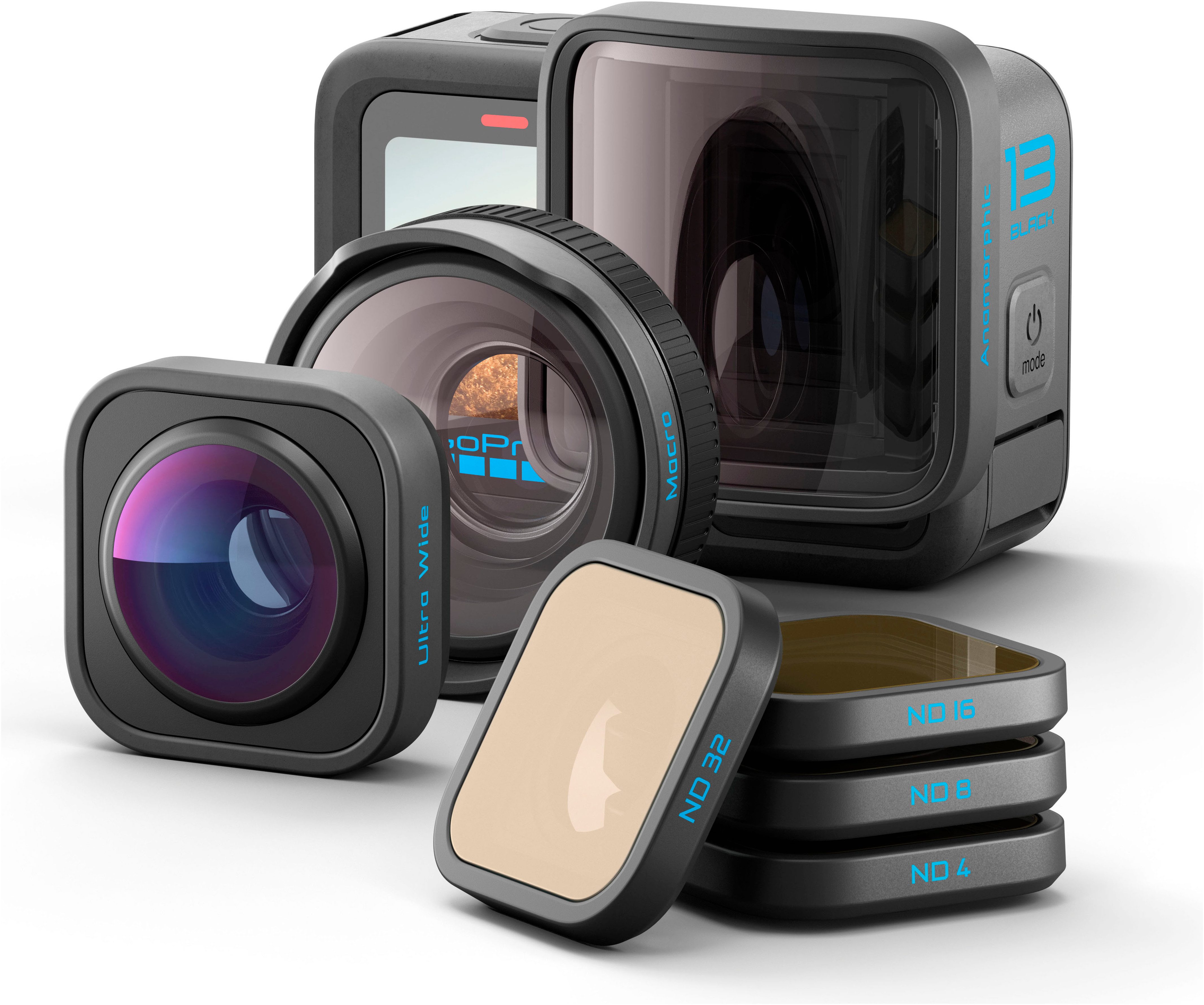GoPro HB-Series- Objektivkollektion Objektivzubehör