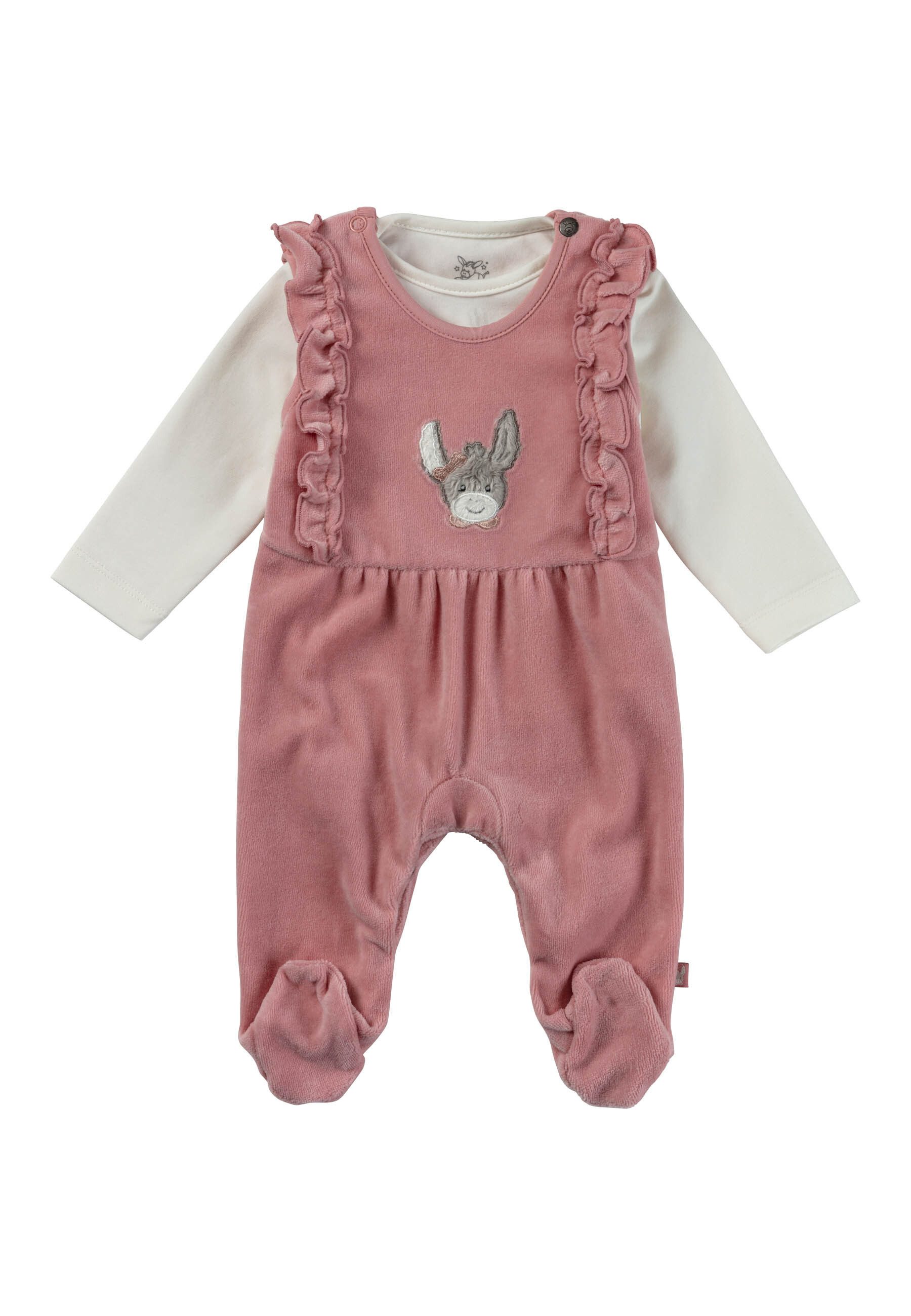 Sterntaler® Strampler Strampler-Set Nicki Emmi Girl