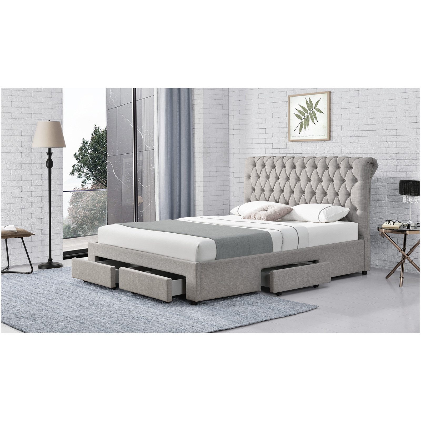 HTI-Line Bett Bett Claire 180 (Stück,