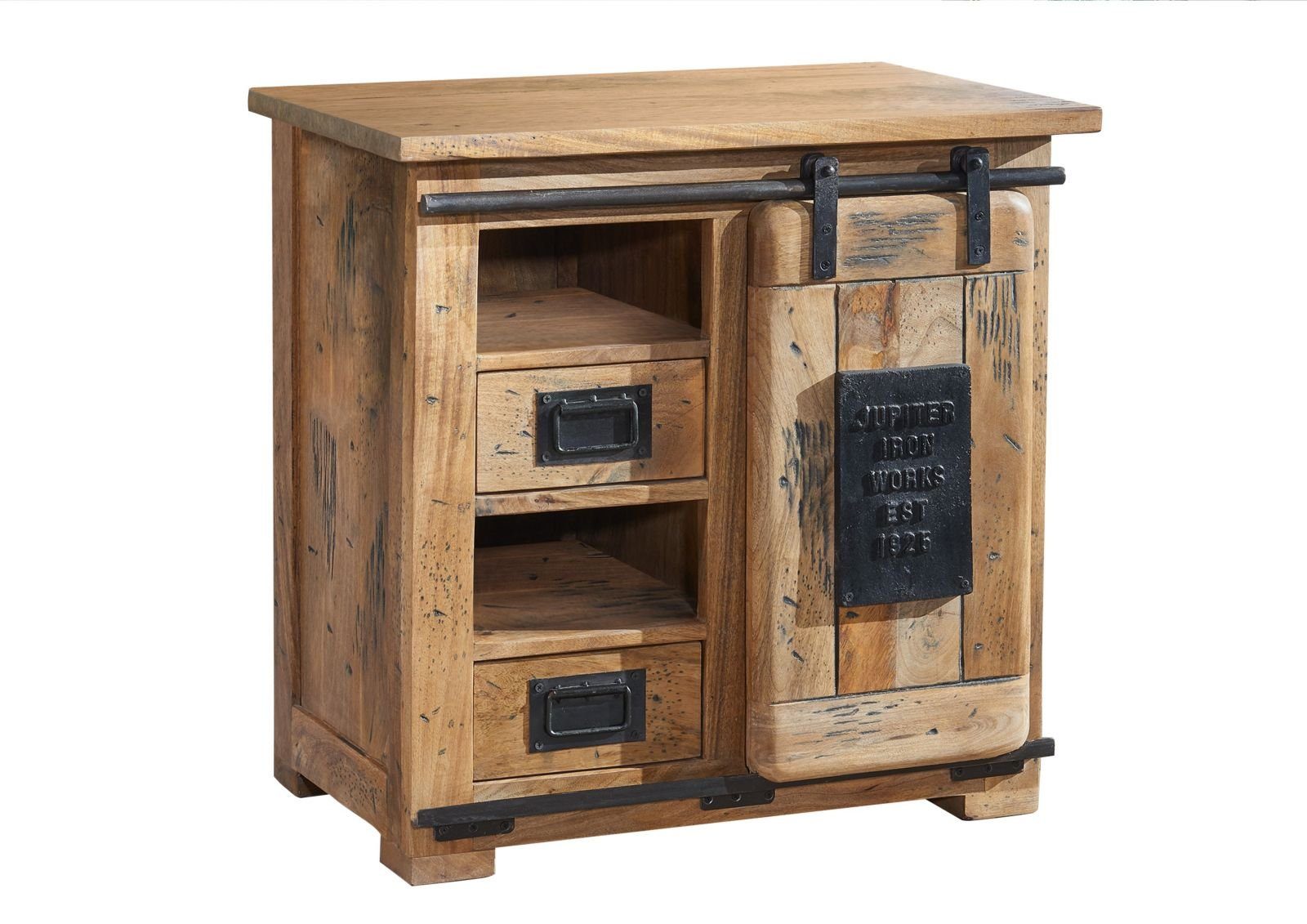 Massivmoebel24 Kommode (Kommode Mango 70x45x70 natur