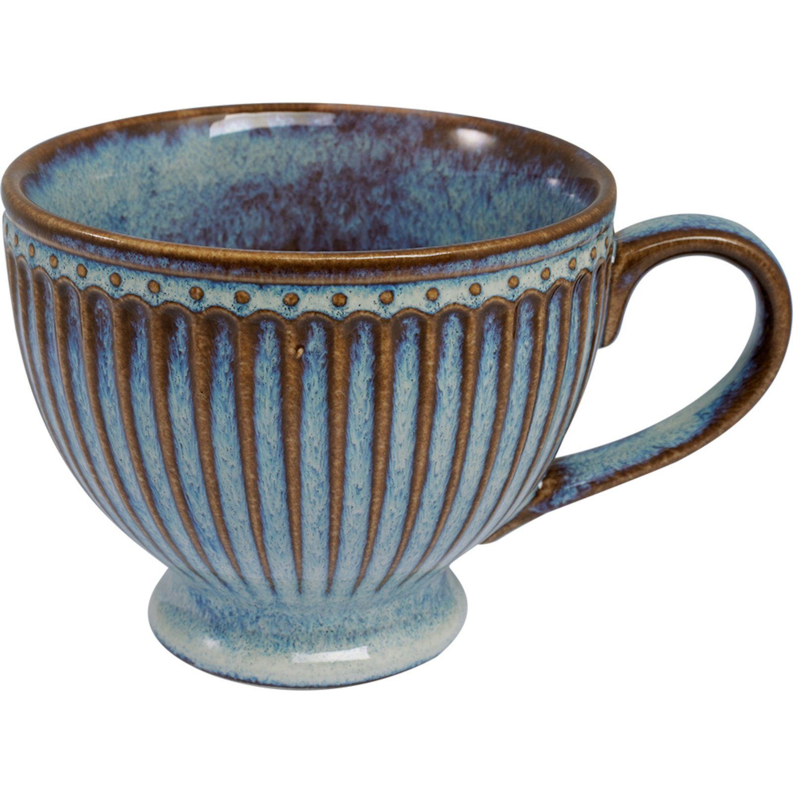 Greengate Tasse Alice oyster Teetasse blue