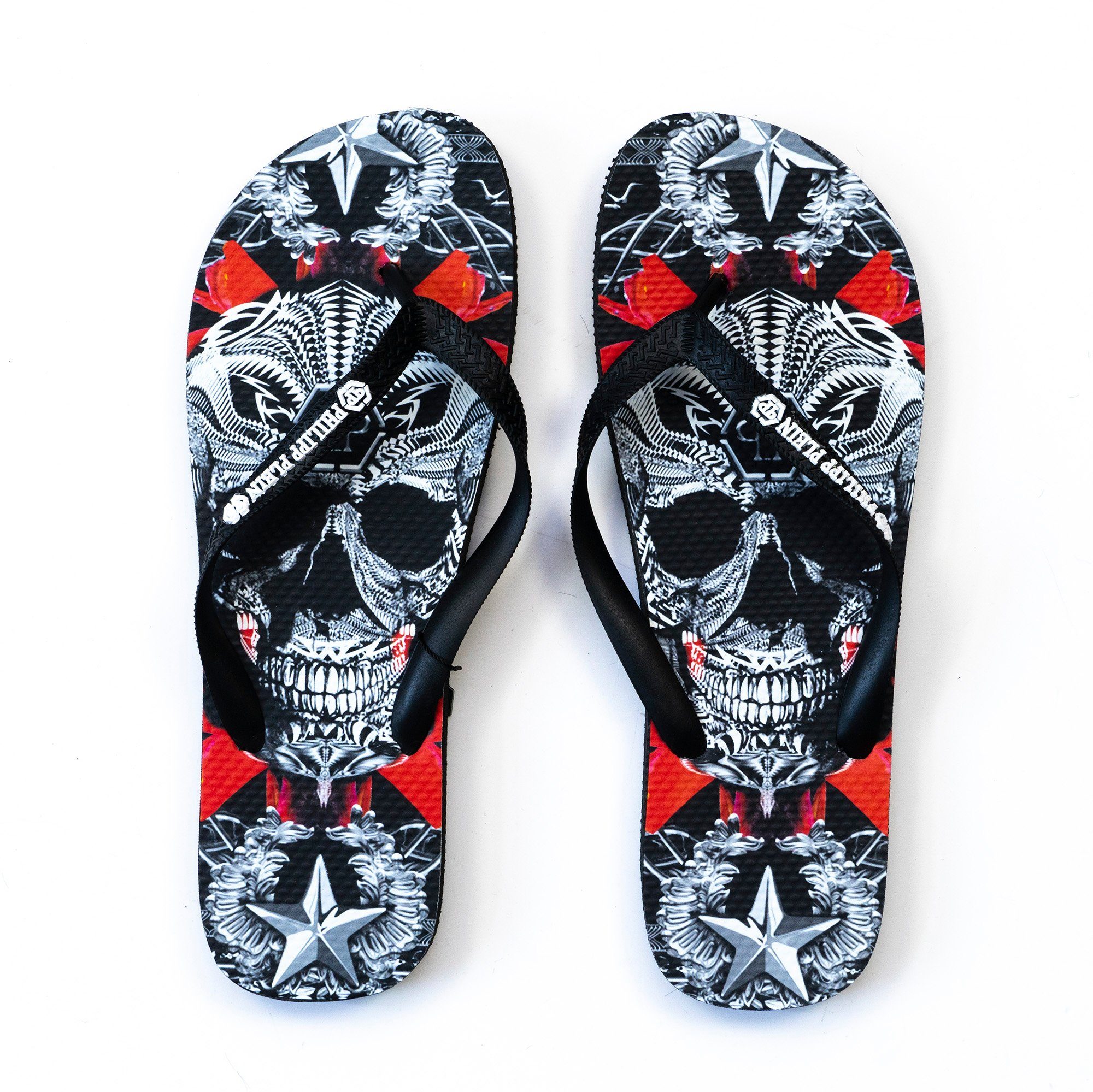 PHILIPP PLEIN IMPS900 Zehentrenner Schwarz, inklusive