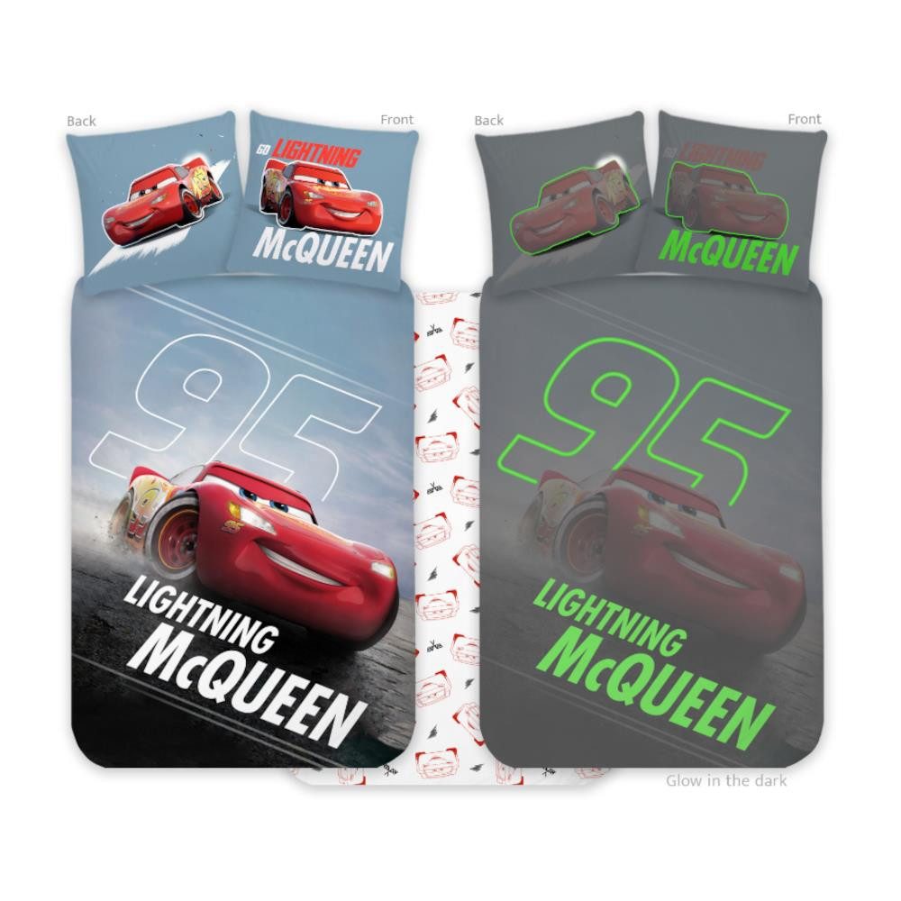 Disney Cars Babybettwäsche Cars Babybettwäsche Glow