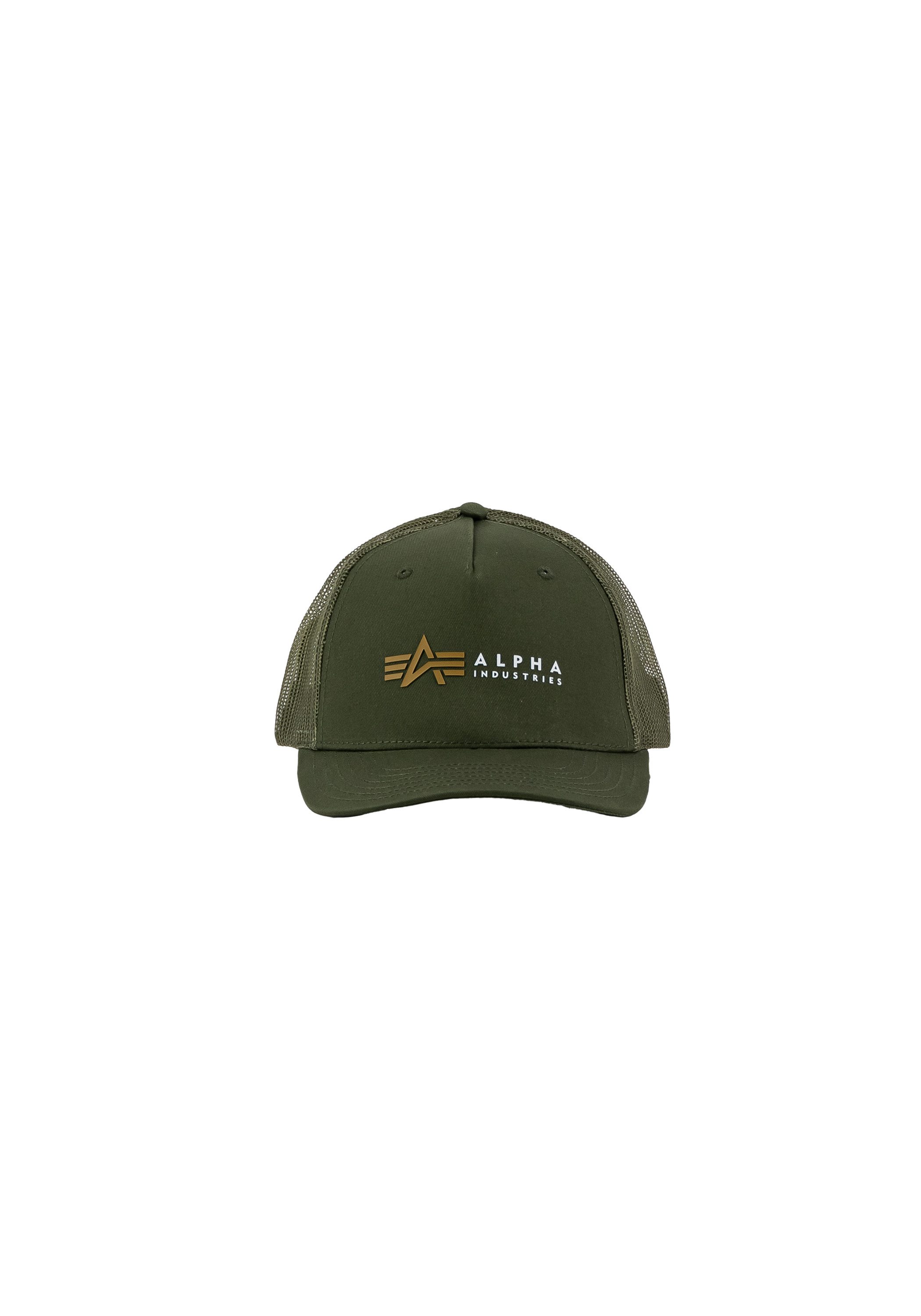 Alpha Industries Trucker Cap Alpha Label