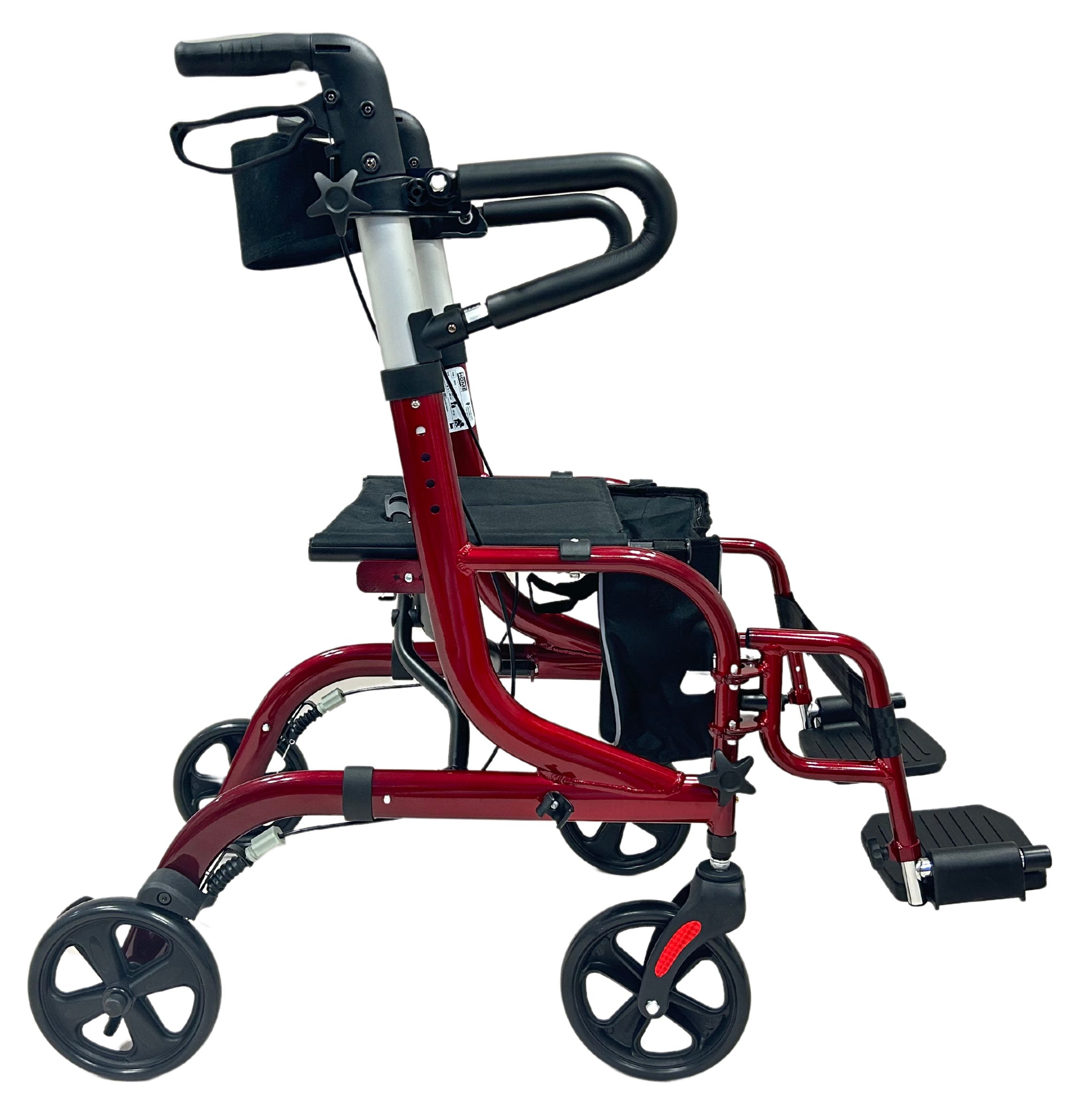 abc HOME Rollator, multifunktional, klappbar, Tasche,