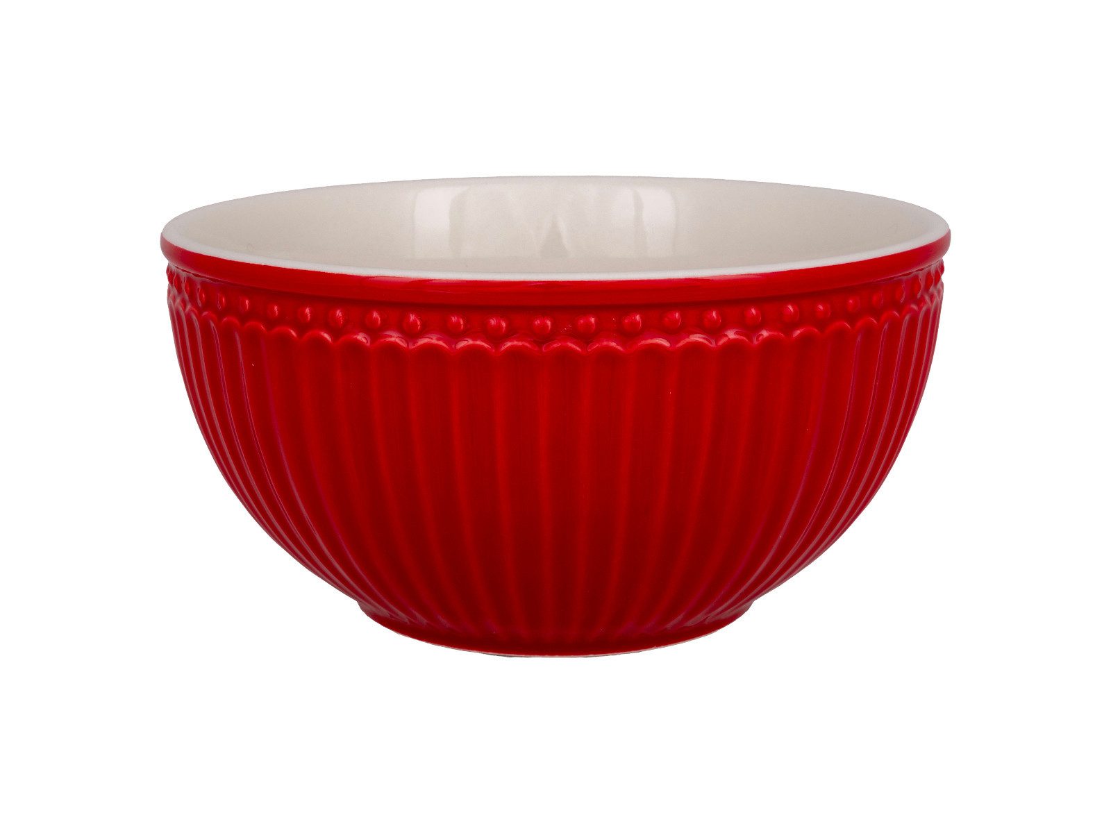 Greengate Servierschüssel Alice Servierschüssel red medium