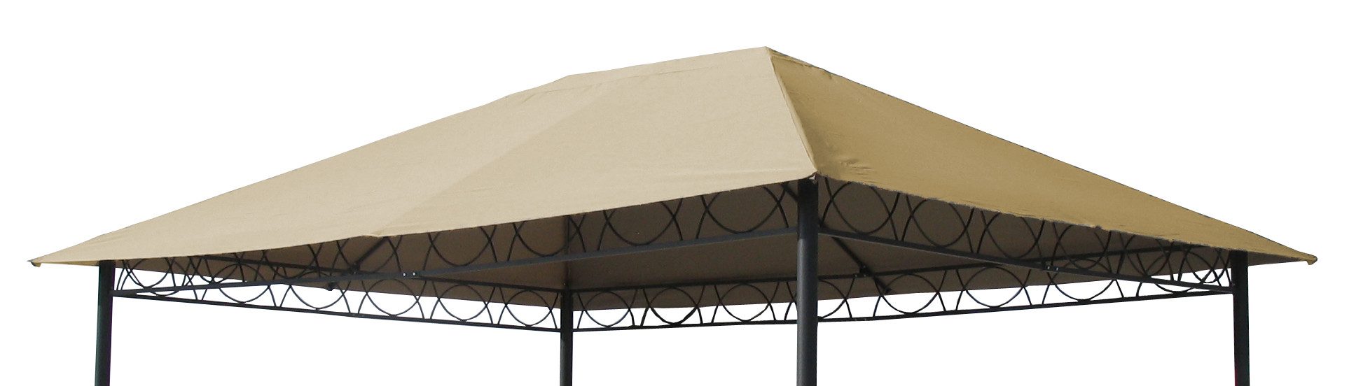 Quick Star Pavillon-Ersatzdach Ersatzdach 3x4m Stil-Pavillon