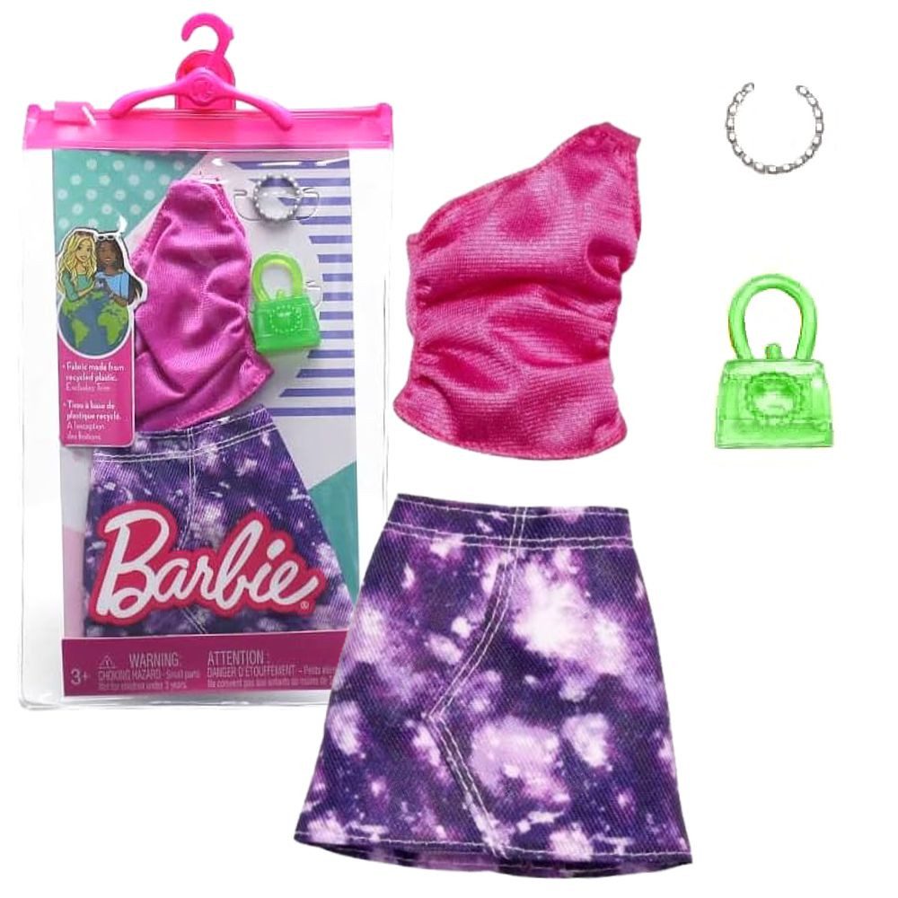 Barbie Puppenkleidung Pink & Purple Barbie